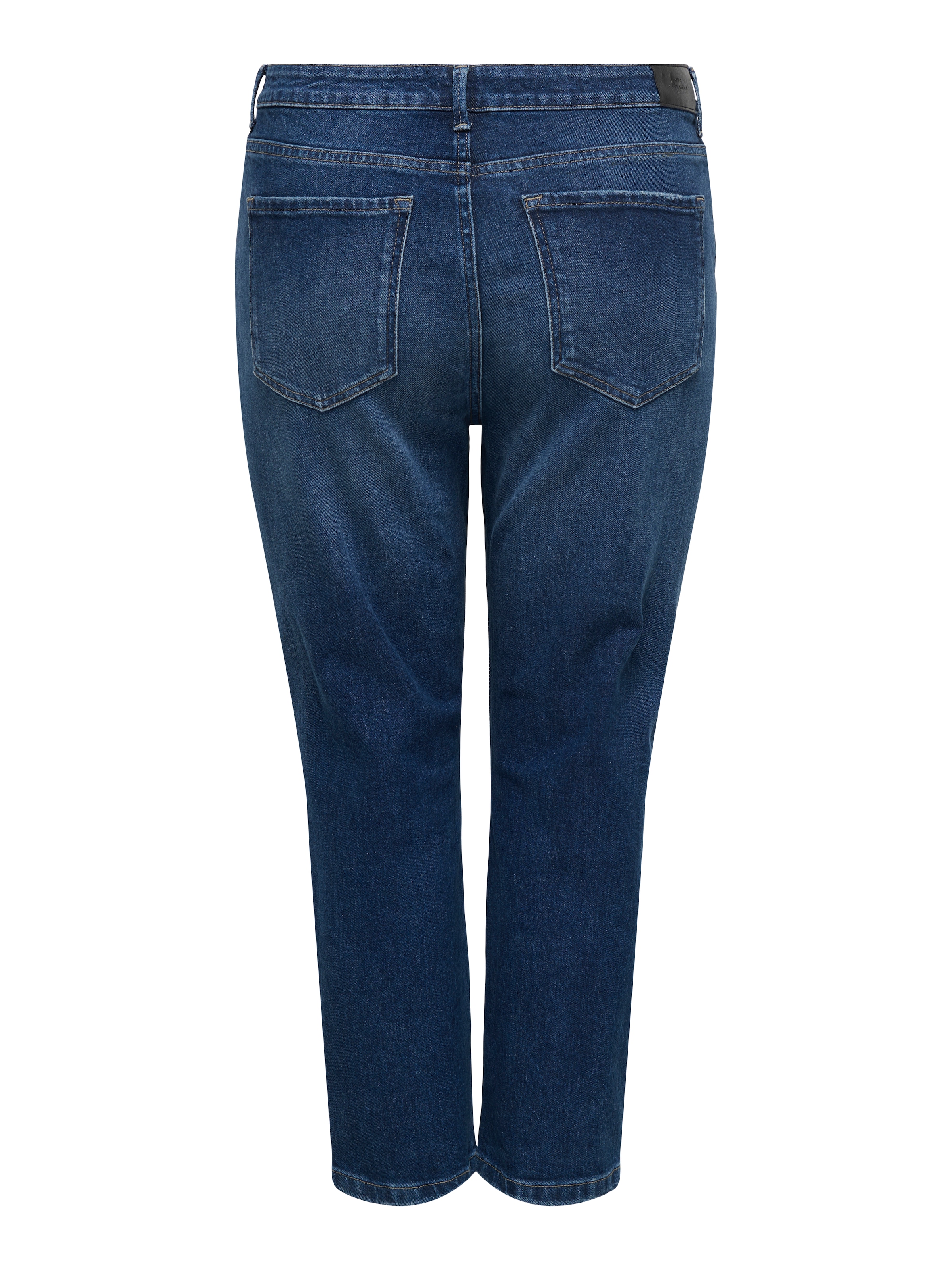 ONLY CARMAKOMA Straight-Jeans »CAREMILY STRETCH HW ST ANK DNM TAI440« Baumwollmischung, High Waist