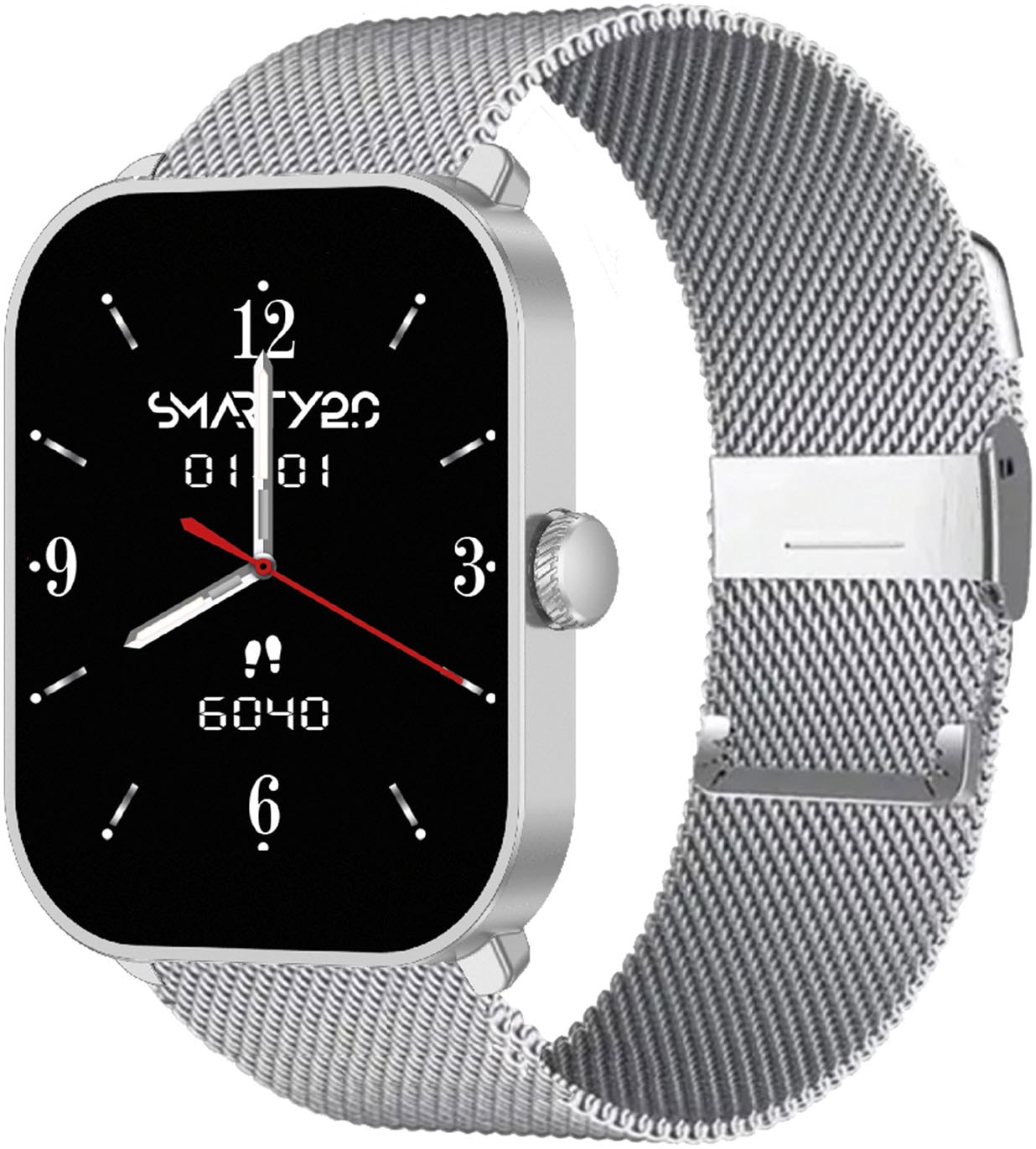 SMARTY 2.0 Smartwatch »Smarty 2.0«, (/ 1,78 Zoll),)