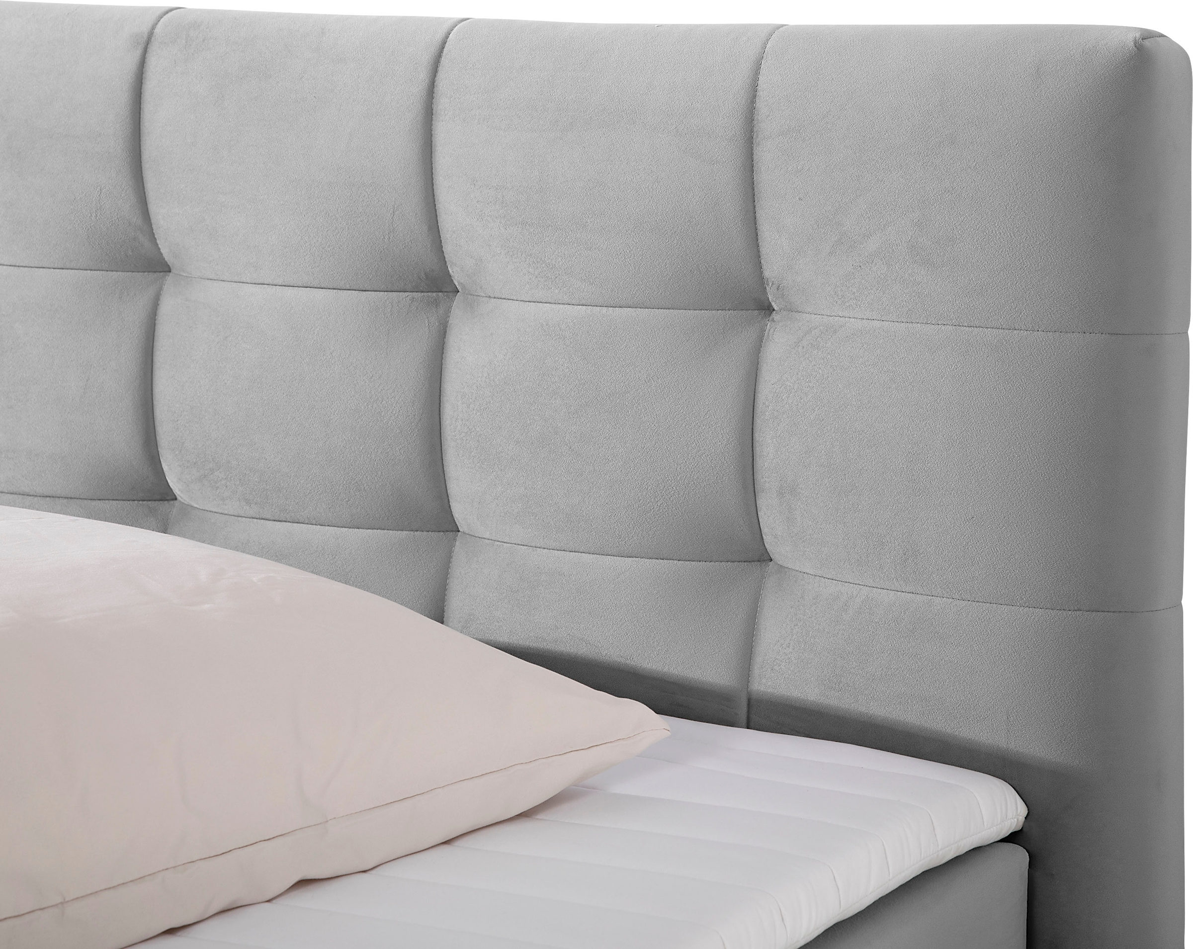 Home affaire Boxspringbett »Moulay«, inkl. Topper, in 3 Härtegraden, TFK auch in Härtegrad 4