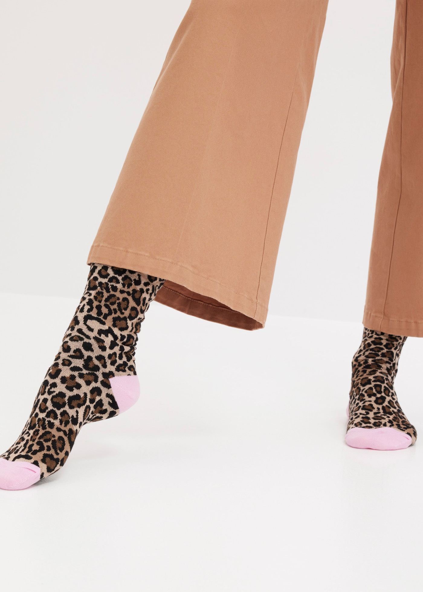bonprix Socken mit Rüschen-Design, aus Baumwolle