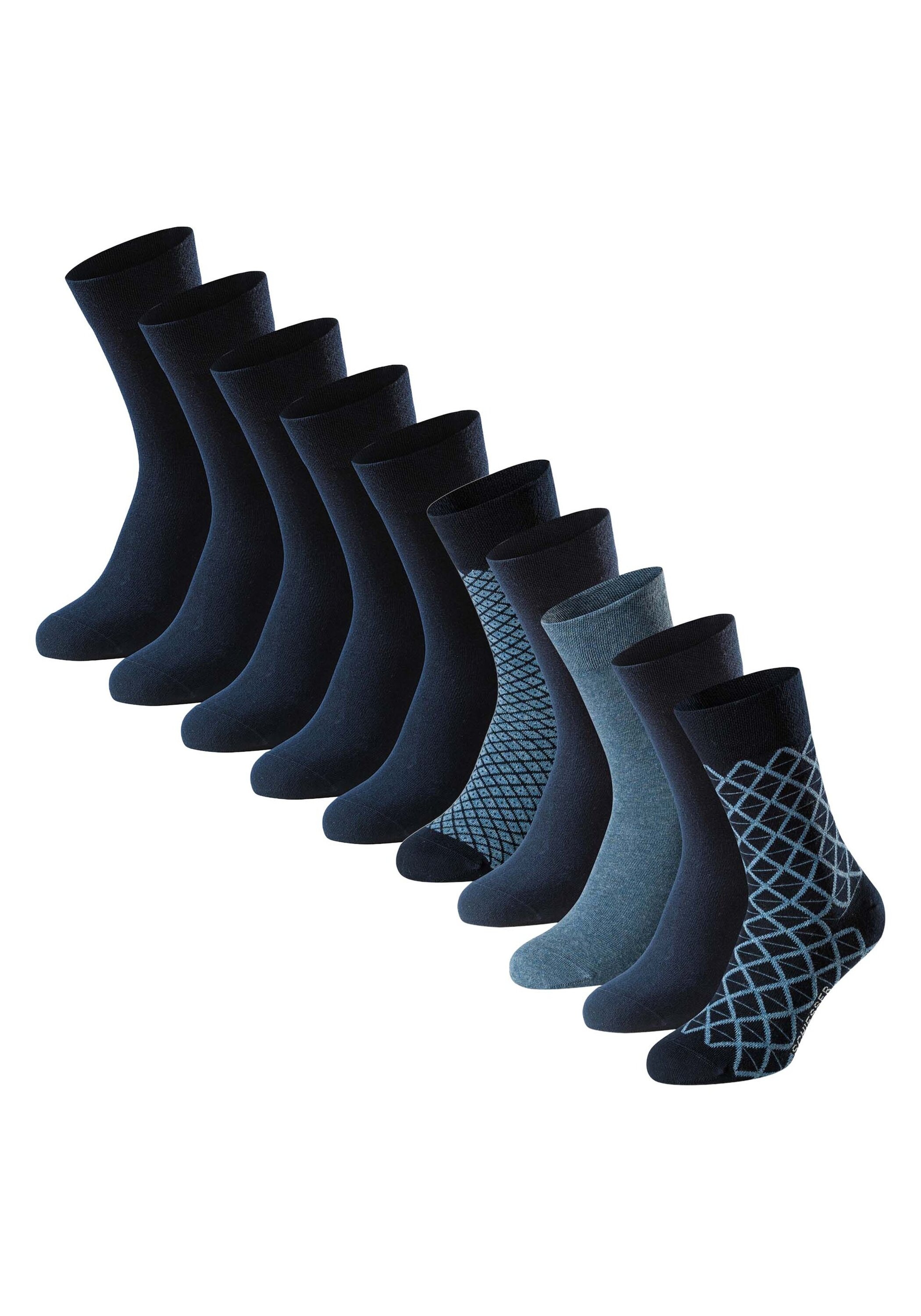 Schiesser Kurzsocken »Socken Bluebird 10P 10er Pack« 10 Paar tlg.