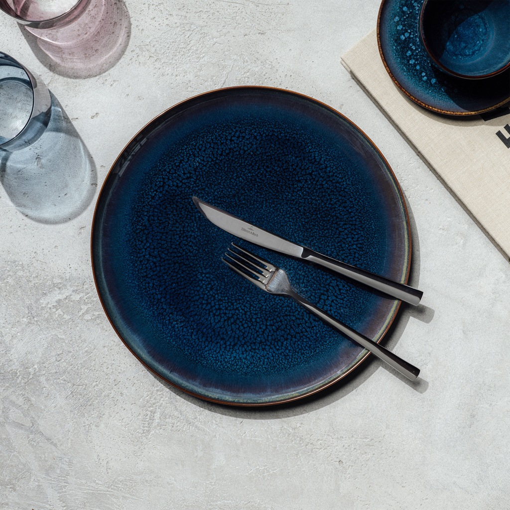 like. by Villeroy & Boch Speiseteller »Speiseteller Crafted Denim ø 29 cm 6er Set dunkelblau«
