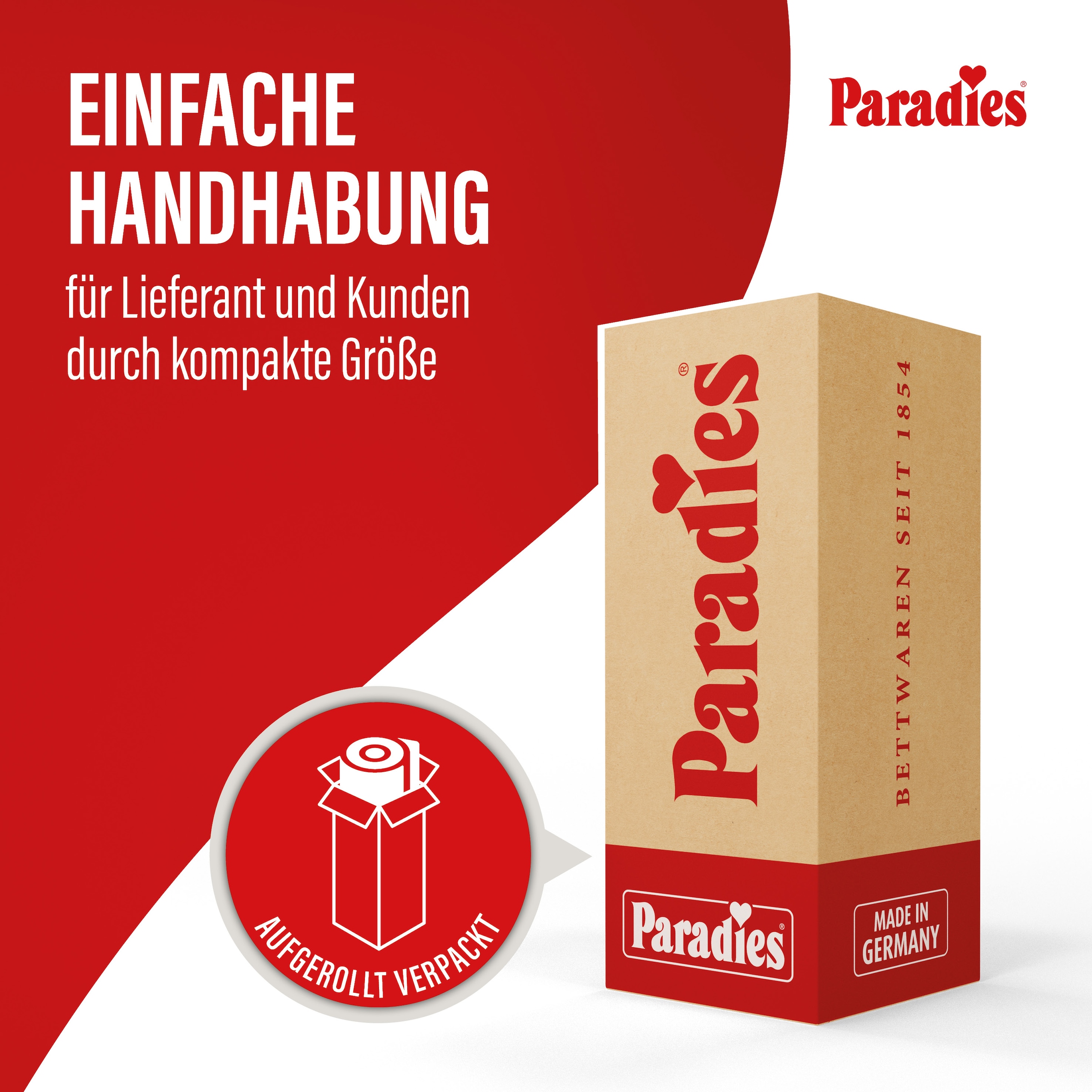 Paradies Taschenfederkernmatratze »Paradies Prolife Strong XXL Version des Testsiegers*« 22 cm hoch Raumgewicht: 35 kg/m³ 1 Stk. tlg. Kaltschaumversion Note GUT (2,2), getestet in 90x200 cm, Härtegrad 3