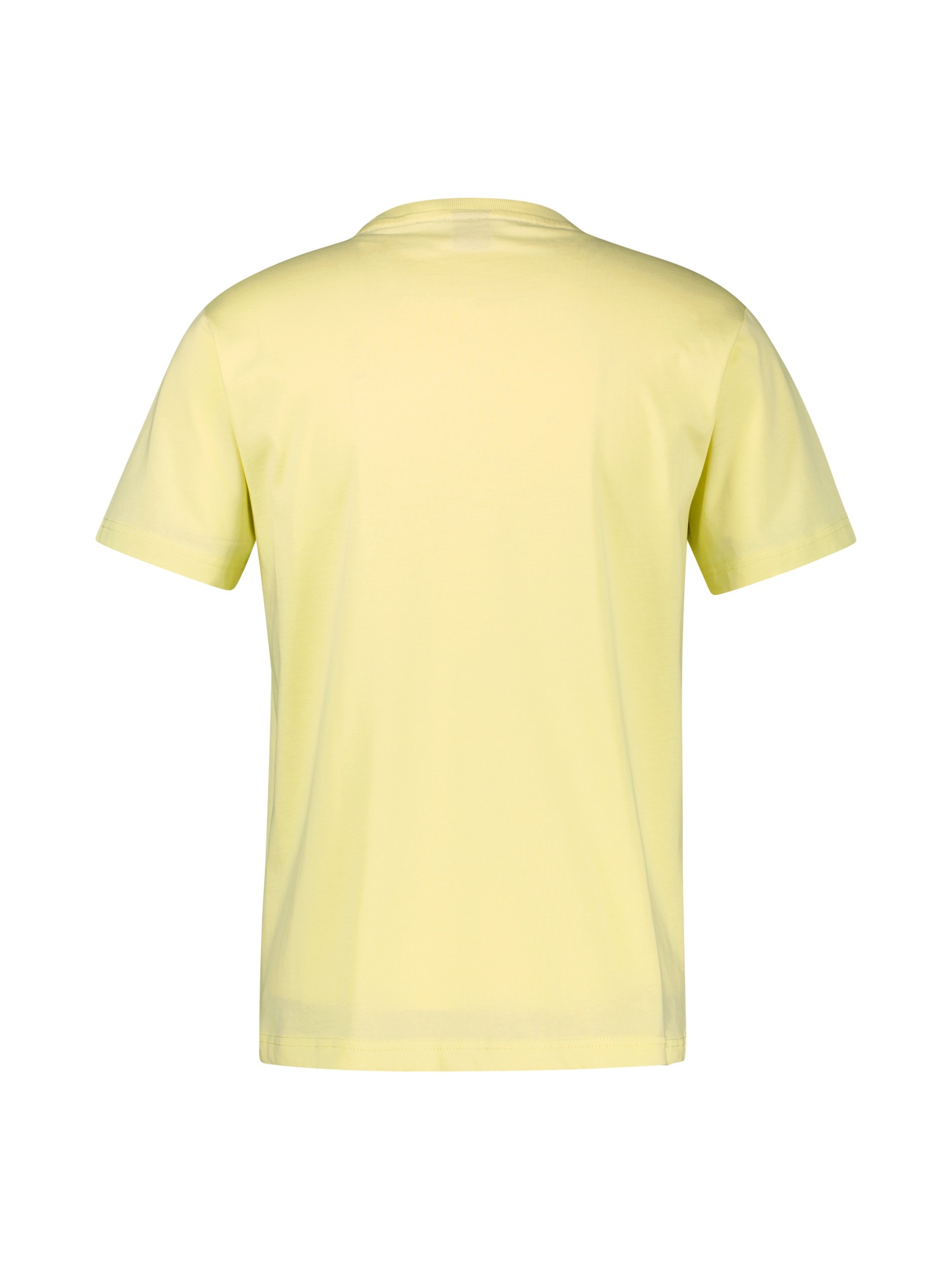 LERROS Rundhalsshirt »T-Shirt aus reiner Baumwolle mit Slogan-Print, große Größen«