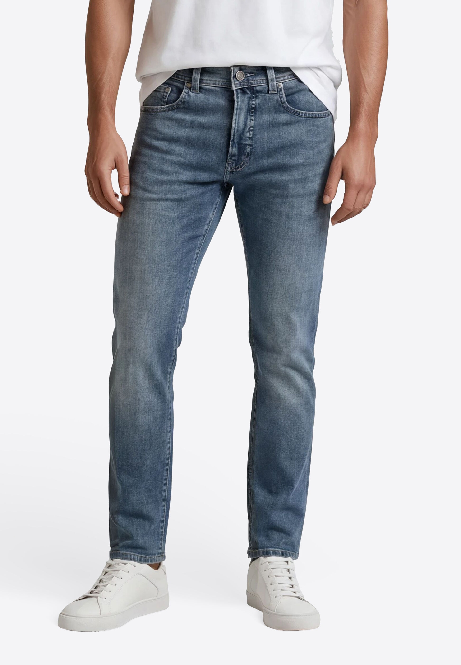 Pierre Cardin 5-Pocket-Jeans »Lyon« im Tapered Fit