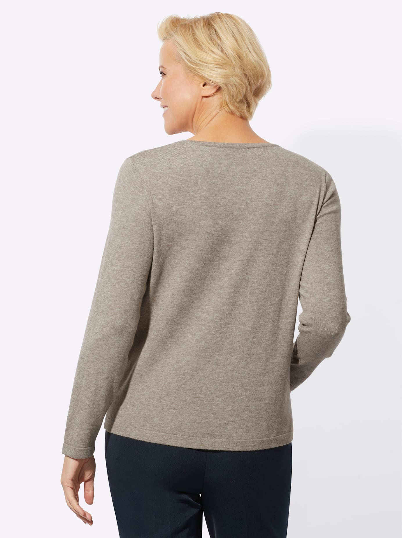 Classic V-Ausschnitt-Pullover »V-Pullover«