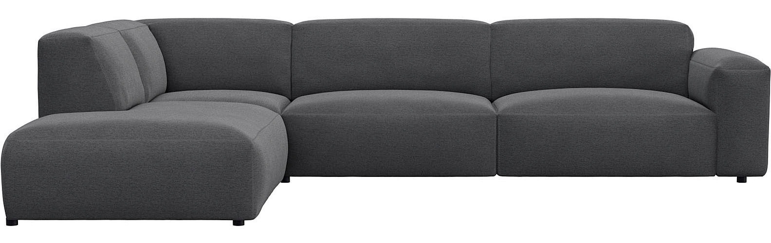 FLEXLUX Ecksofa »Lucera, super bequem durch hochwertigen Sitzaufbau mit Kaltschaum« modern & anschmiegsam, L-Form, Designsofa