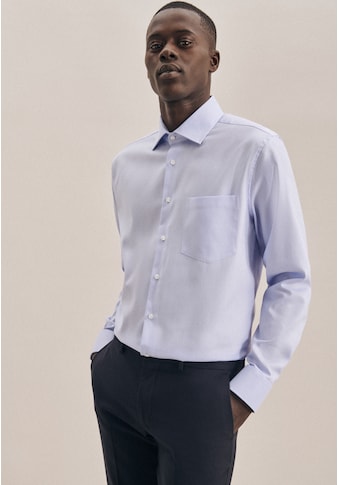 seidensticker Businesshemd »Regular«, Regular fit Langarm Kentkragen Uni kaufen