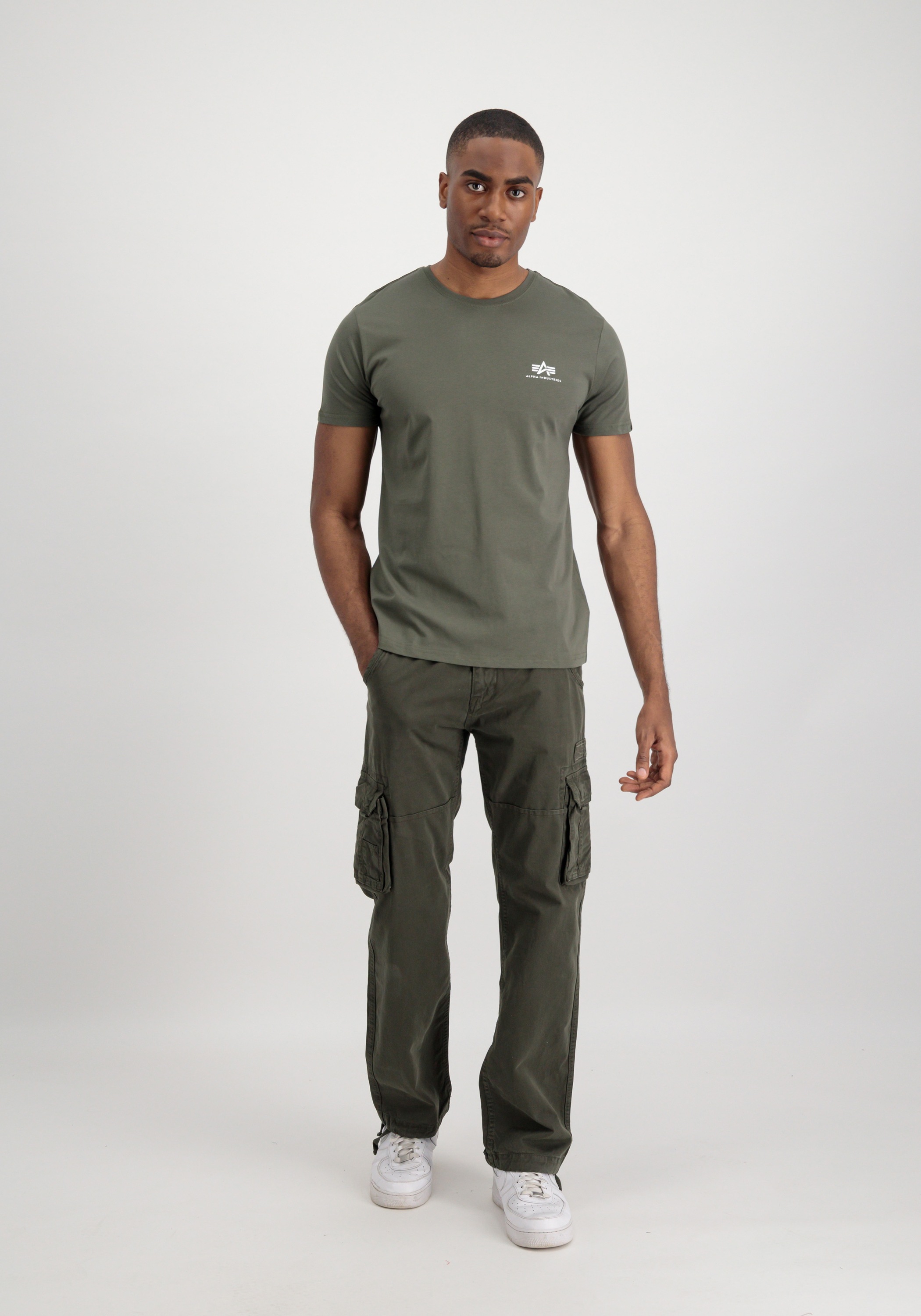 Alpha Industries T-Shirt »Alpha Industries Men - T-Shirts Basic T-Shirt SL«