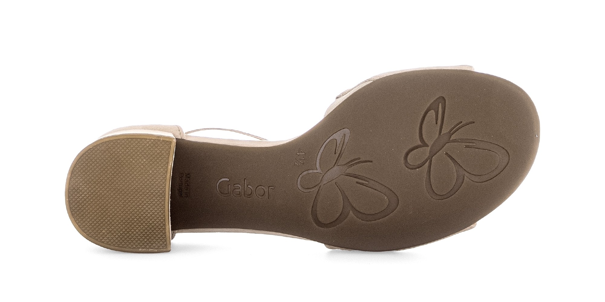 Gabor Sandalette »Tunis«  Blockabsatz, Festtagsschuh, Abendschuh mit Zierschnalle, G-Weite