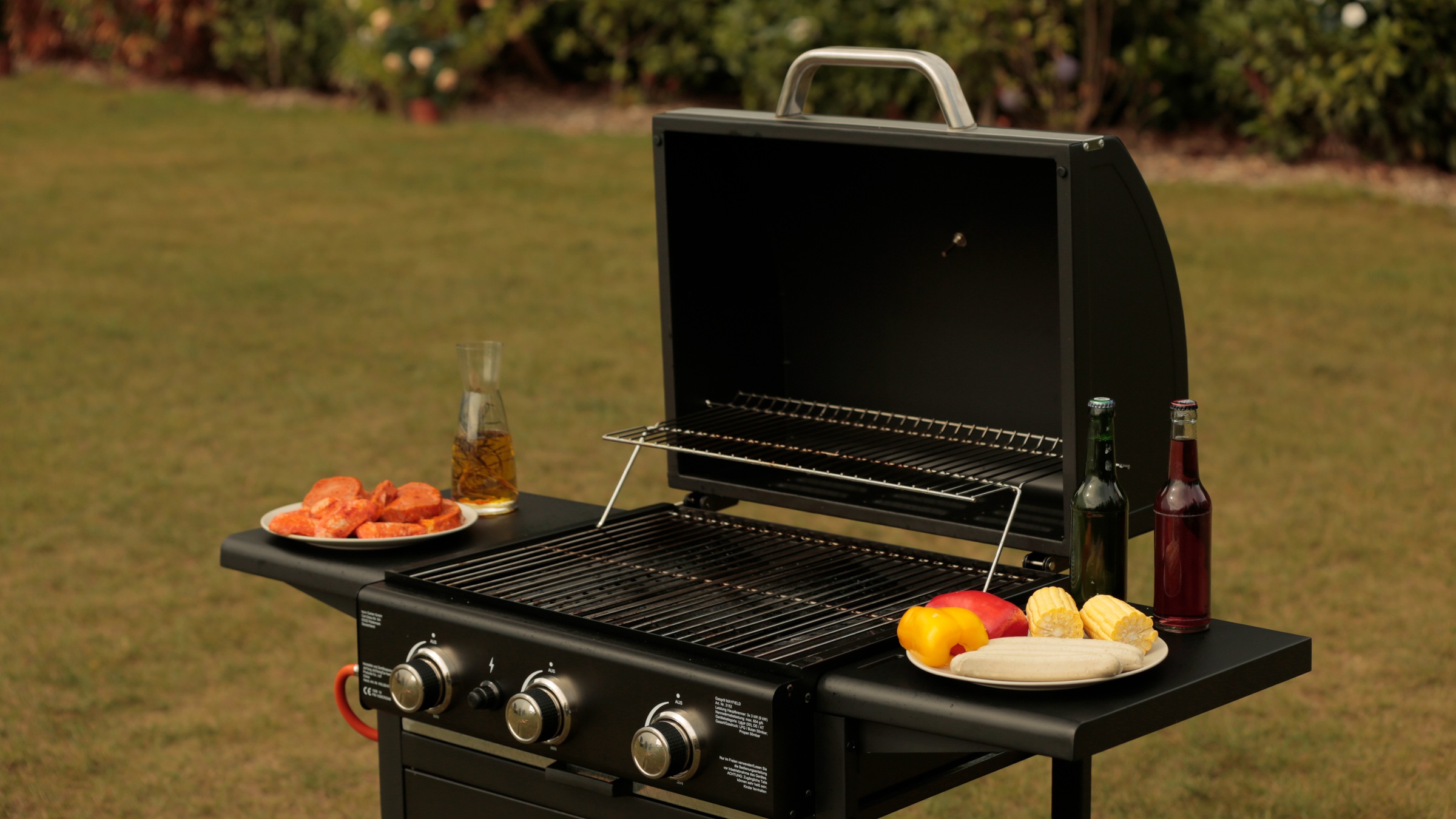 Tepro Gasgrill »Mayfield«, BxTxH: 127x58x103 cm, 3-Brenner á 3 kW
