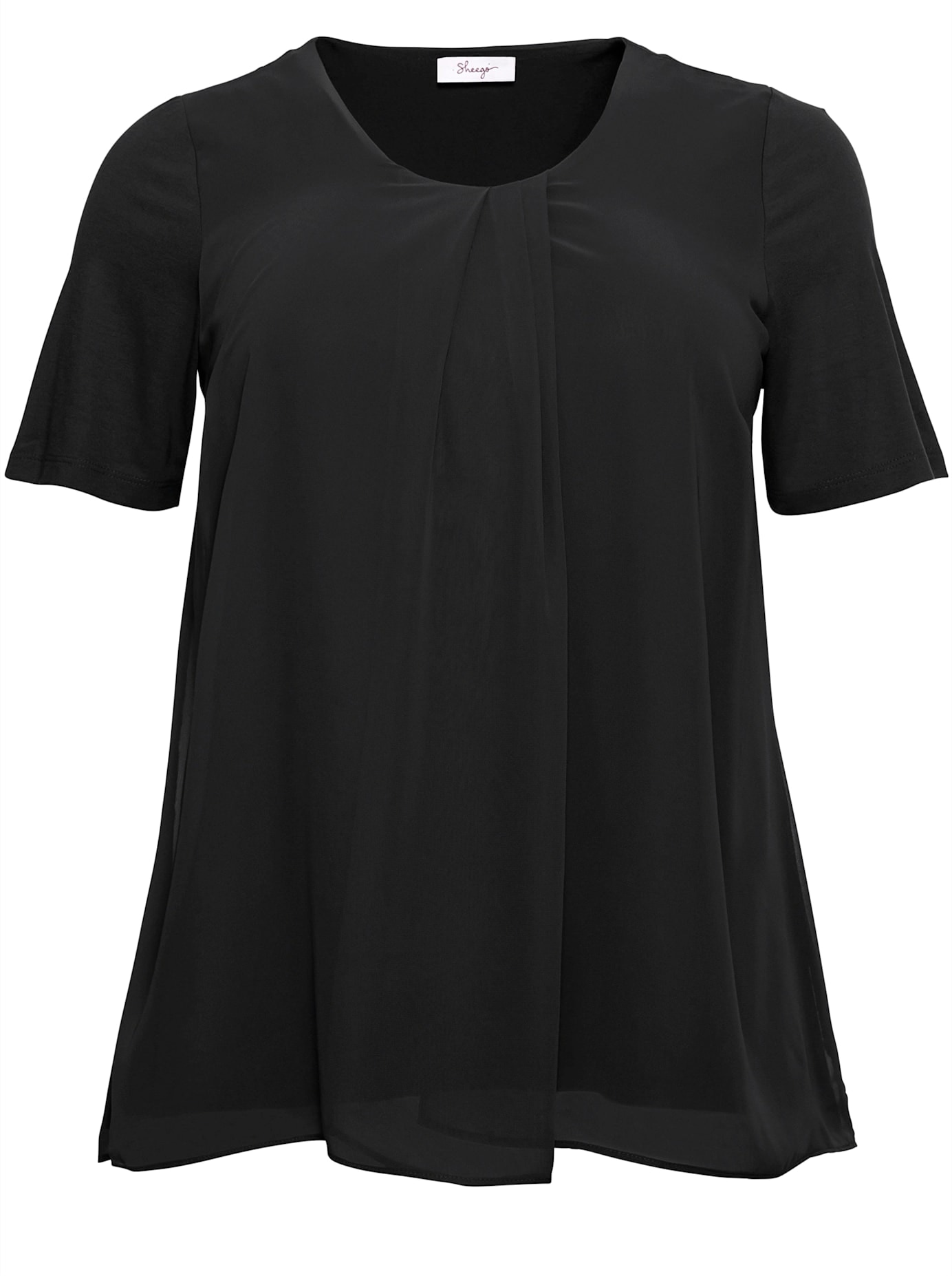 Sheego Blusenshirt »Blusenshirt«, (1 tlg.)