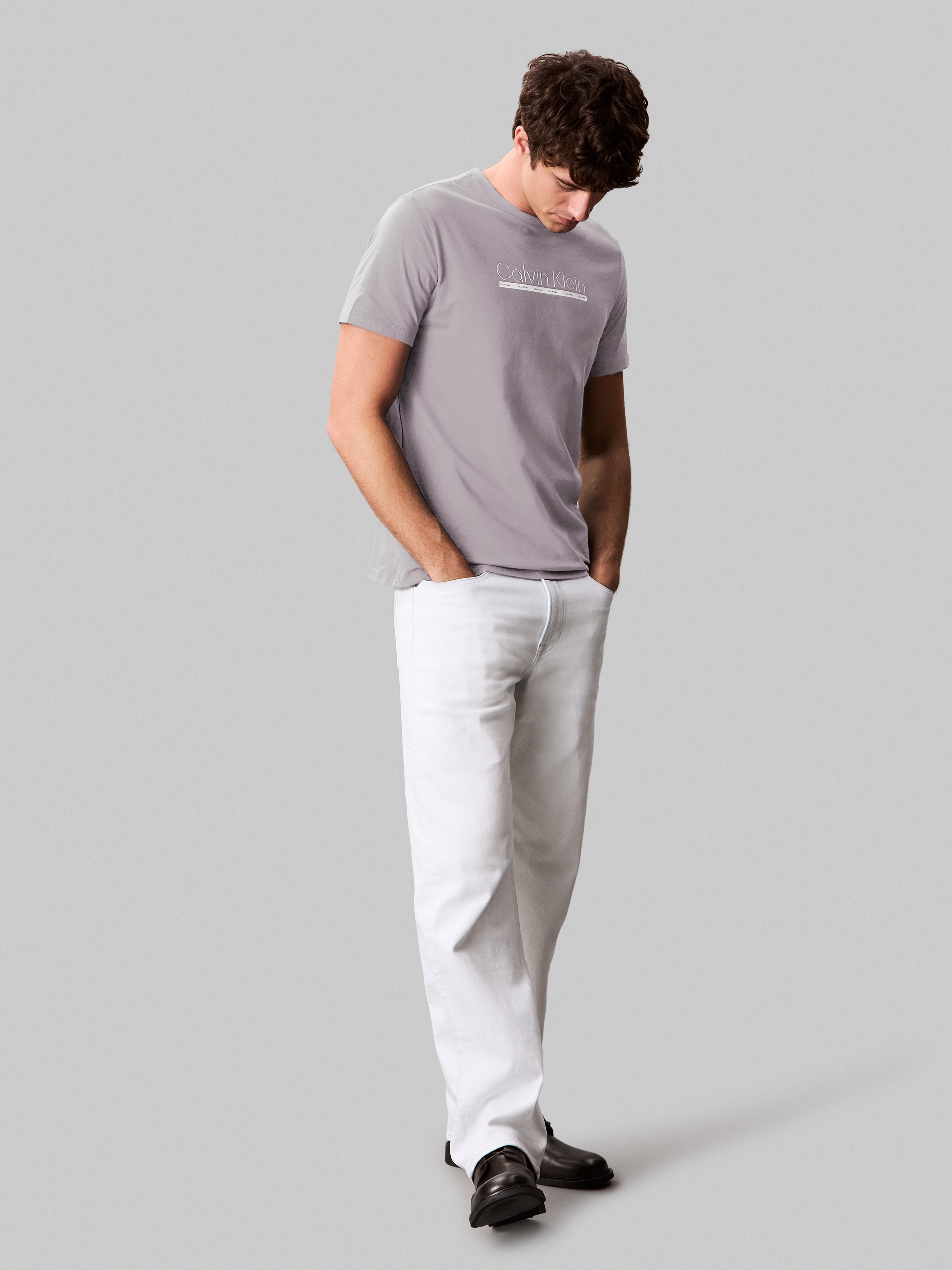 Calvin Klein T-Shirt »SS 30s E SPRTSWR 2 G«, mit Logo-Schriftzug