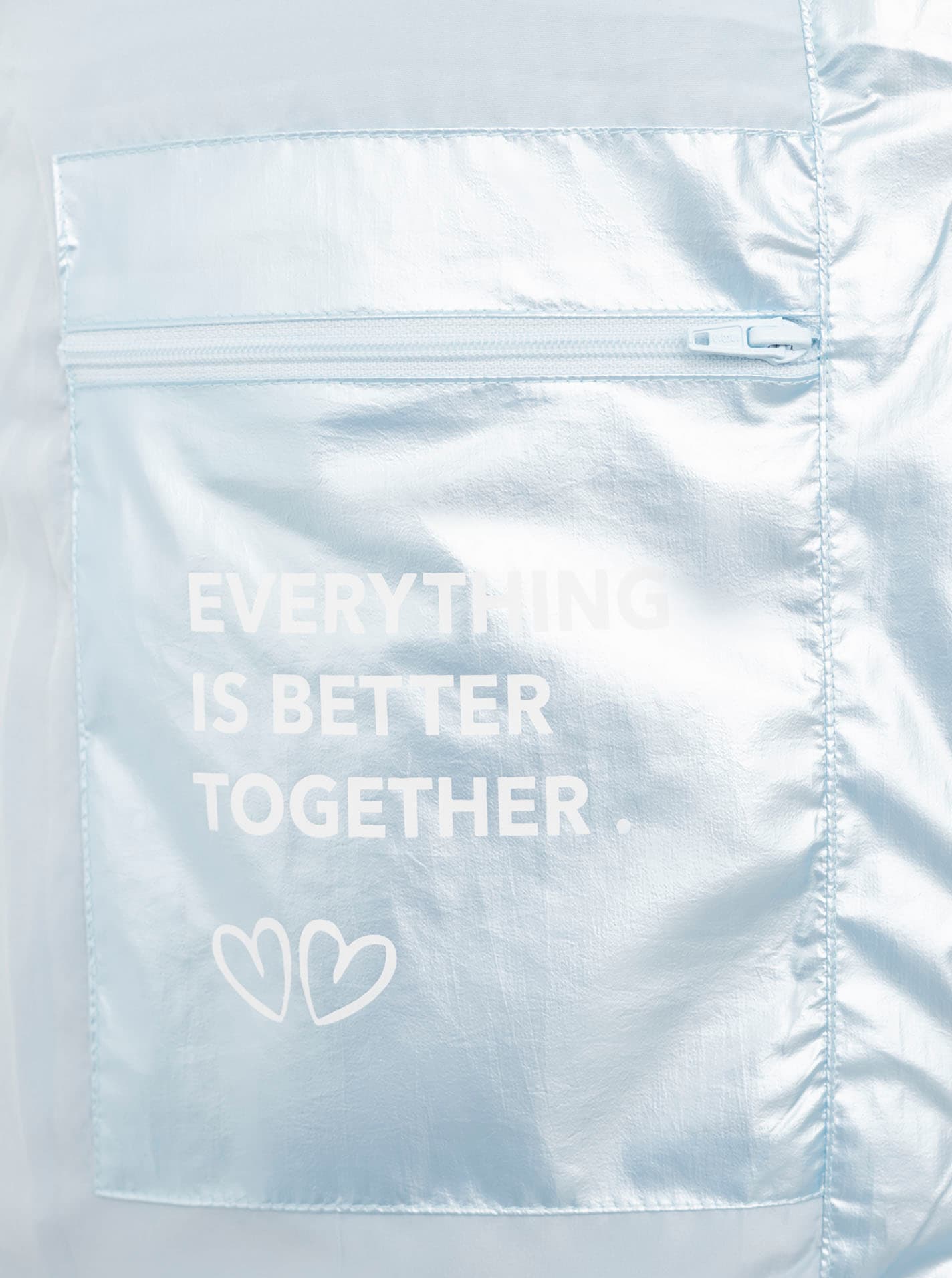 Zwillingsherz Steppweste »"Zwillingsherz"« Frontreißverschluß, Kapuze, seitlichen Taschen