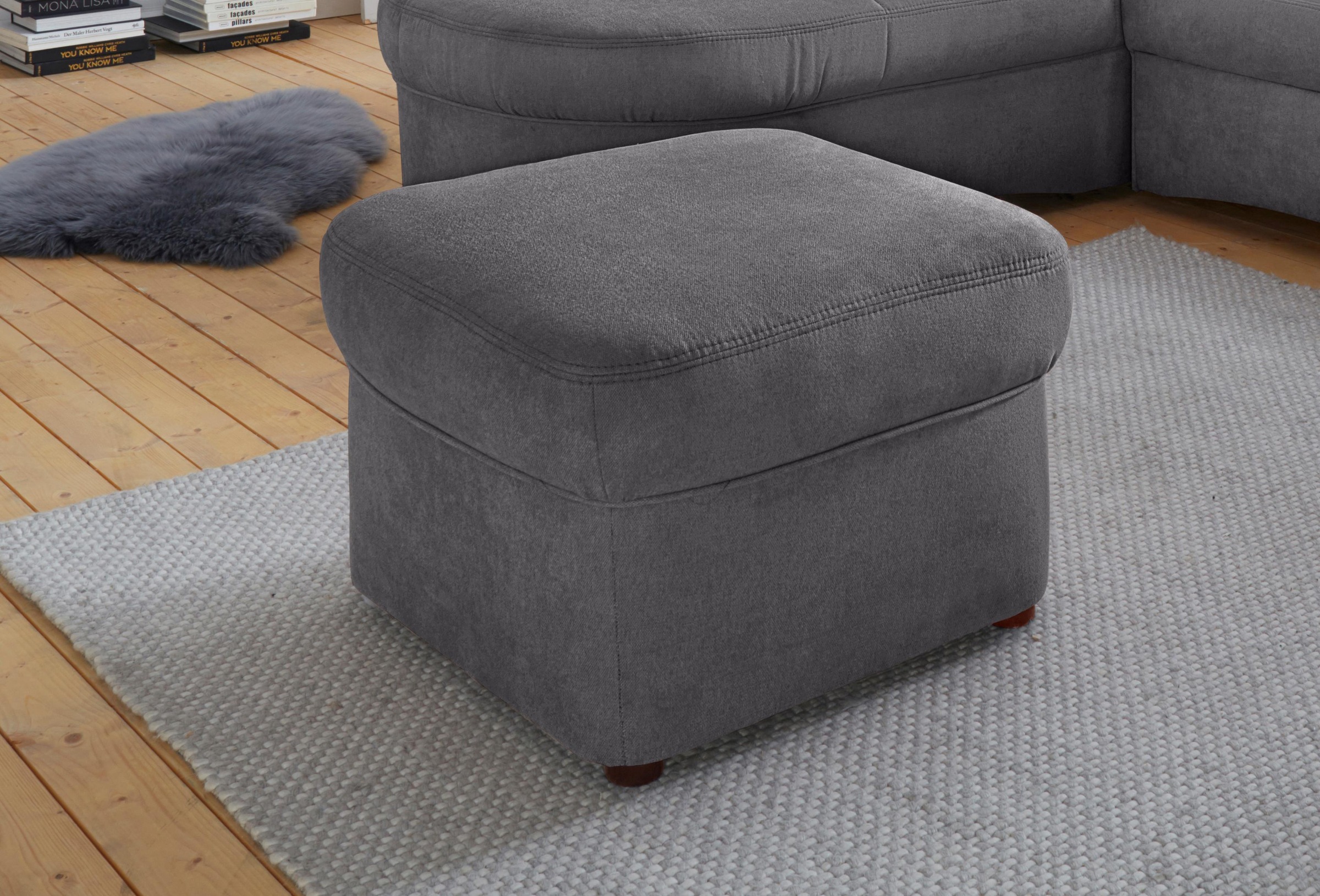 DOMO collection Polsterhocker »Sarafina«
