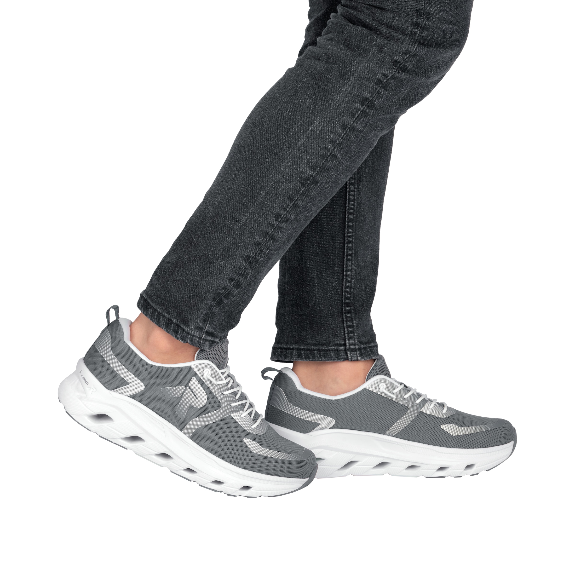 RIEKER Sport Slip-On Sneaker  Sportschuh, Freizeitsneaker, Halbschuh zum Schlupfen