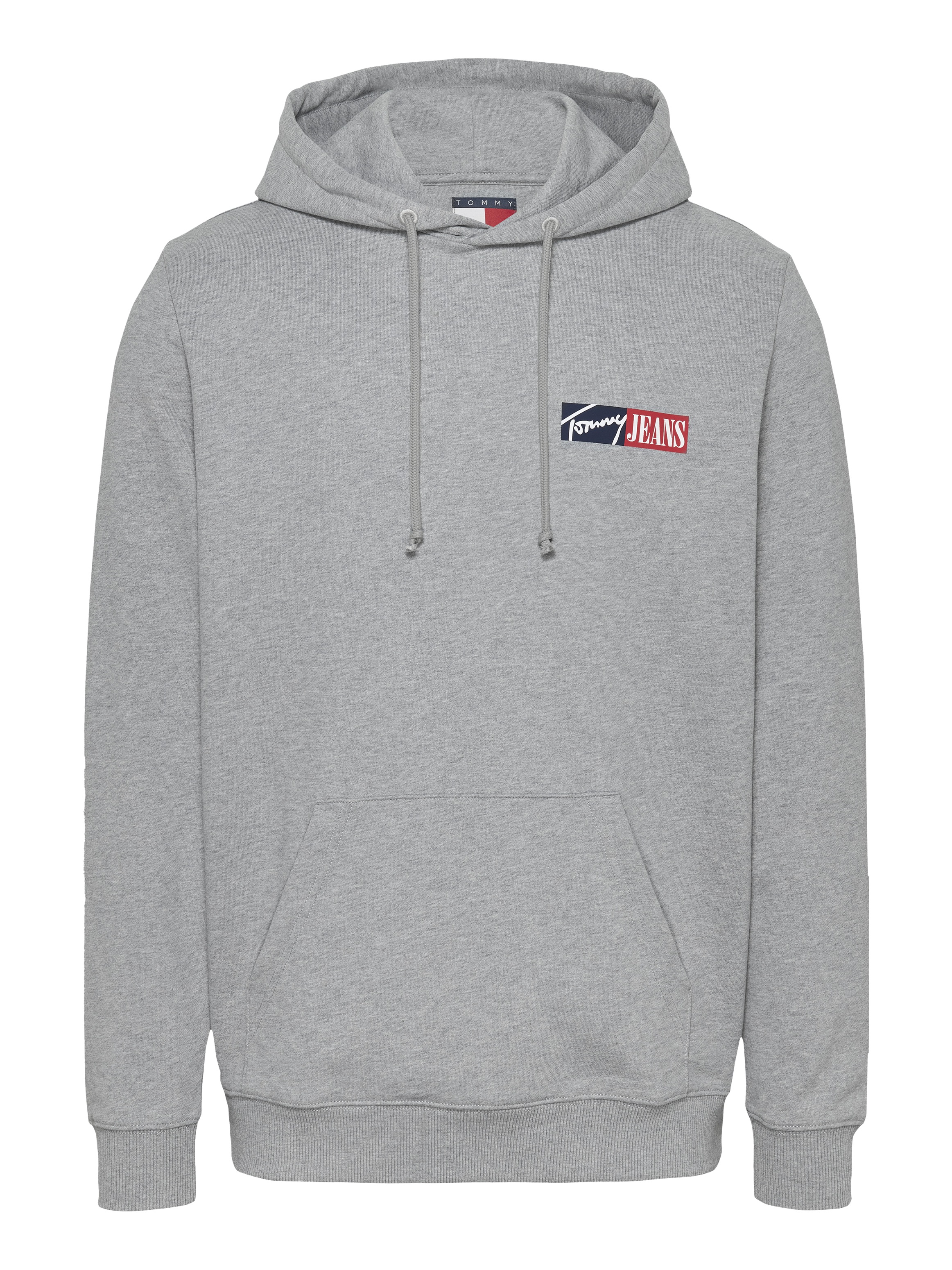 Tommy Jeans Plus Hoodie »TJM REG ENTRY GRAPHIC HOODIE EXT«, in Großen Größen, Logodruck, Kängurutasche