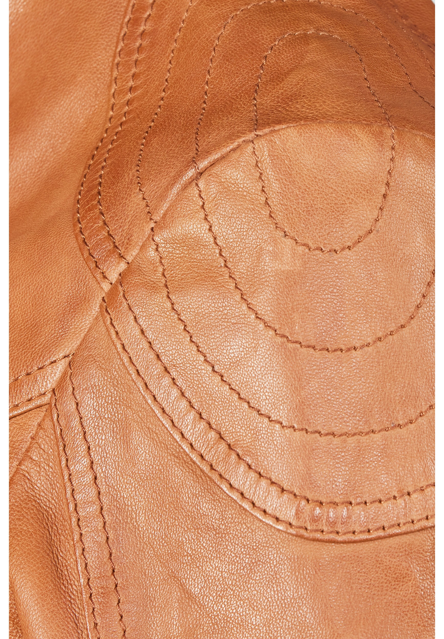 Apple of Eden Lederjacke »Apple of Eden Lederjacke AOE-142« ohne Kapuze mit praktischen Reißverschlusstaschen