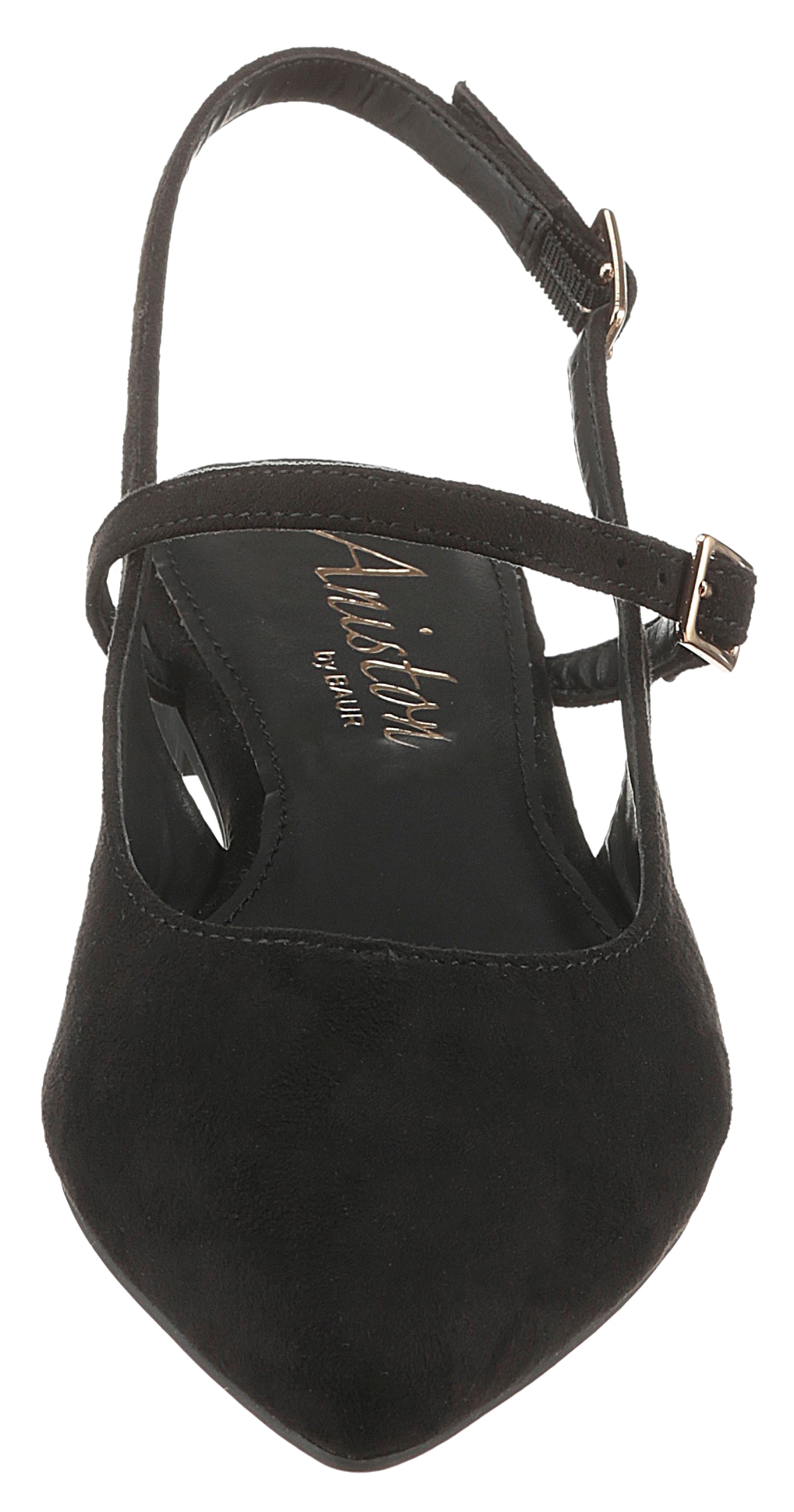 Aniston SHOES Slingpumps, Flat, Sommerschuh, Riemchensandale - neue KOLLEKTION, schmale Form