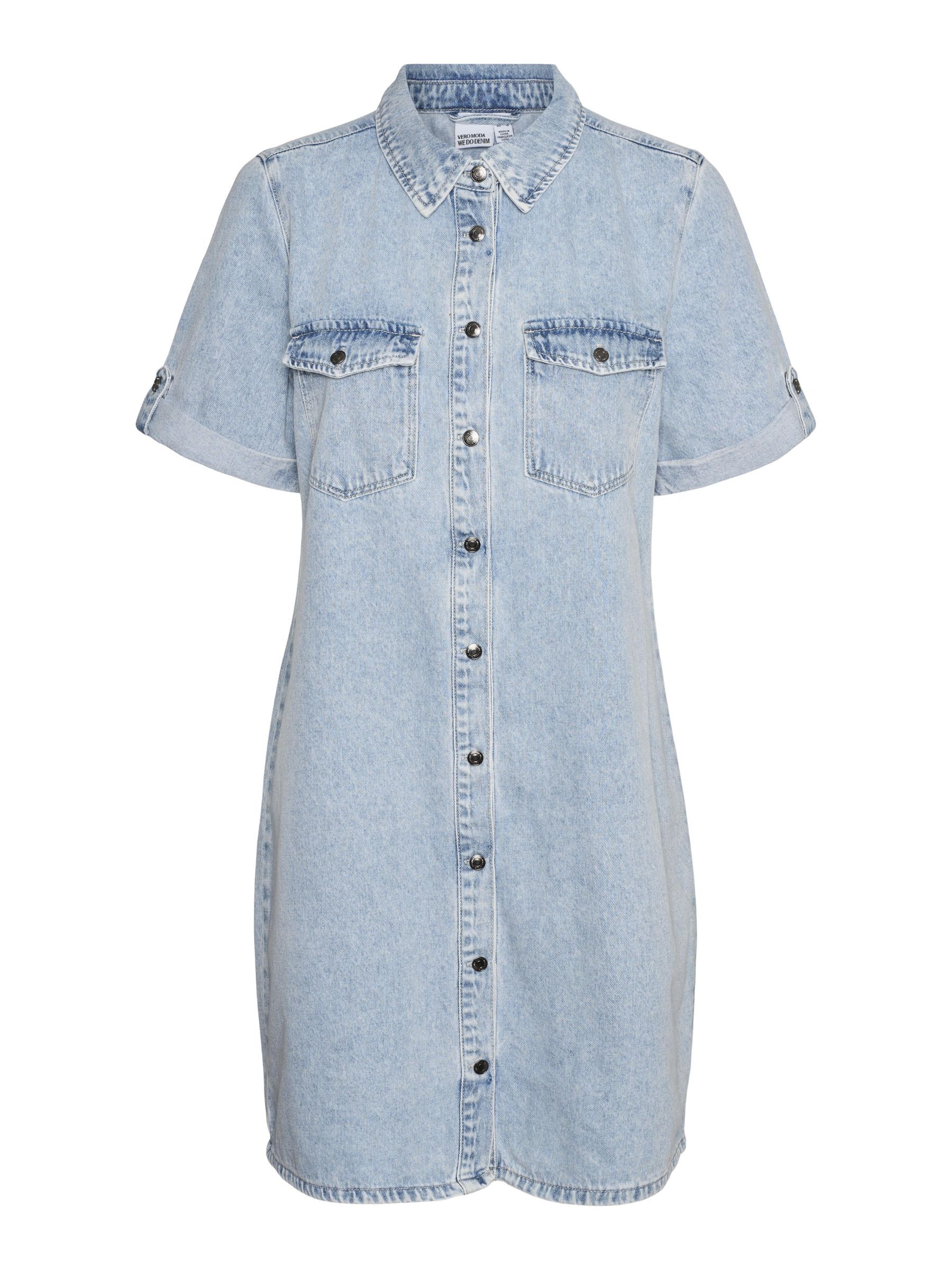 Vero Moda Jeanskleid »VMJENNIE SS SHORT DENIM DRESS NOOS«