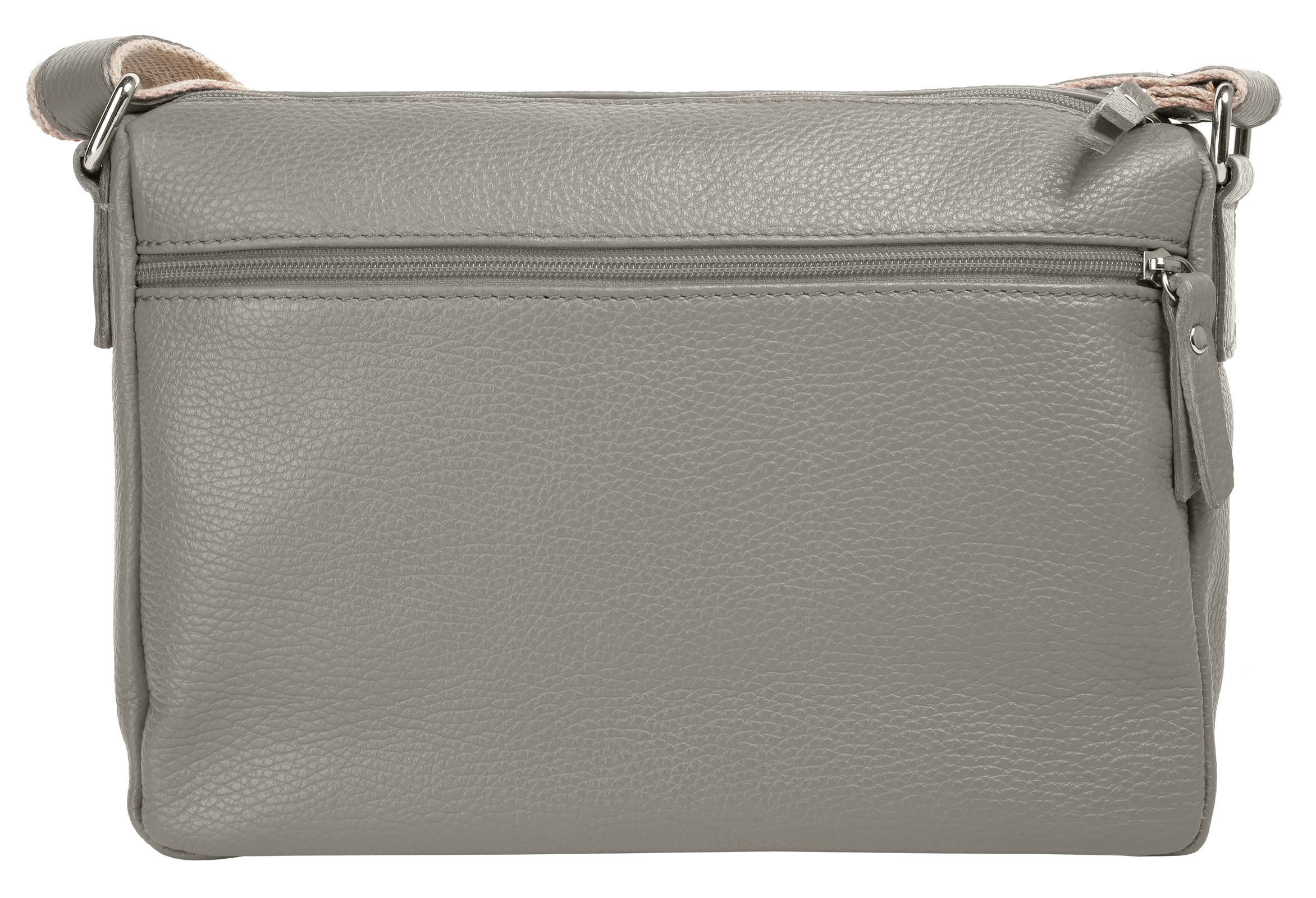 Samantha Look Umhängetasche echt Leder, Made in Italy