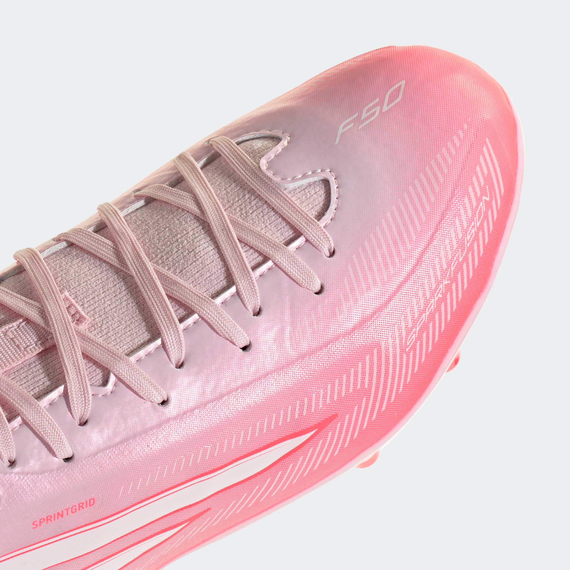 adidas Performance Fußballschuh »F50 SPARKFUSION LEAGUE KIDS , FESTE BÖDEN / KUNSTRASEN, HALBHOCH GESCH«  für Rasen und Kunstrasenplätze geeignet, für Jugendliche & Kinder