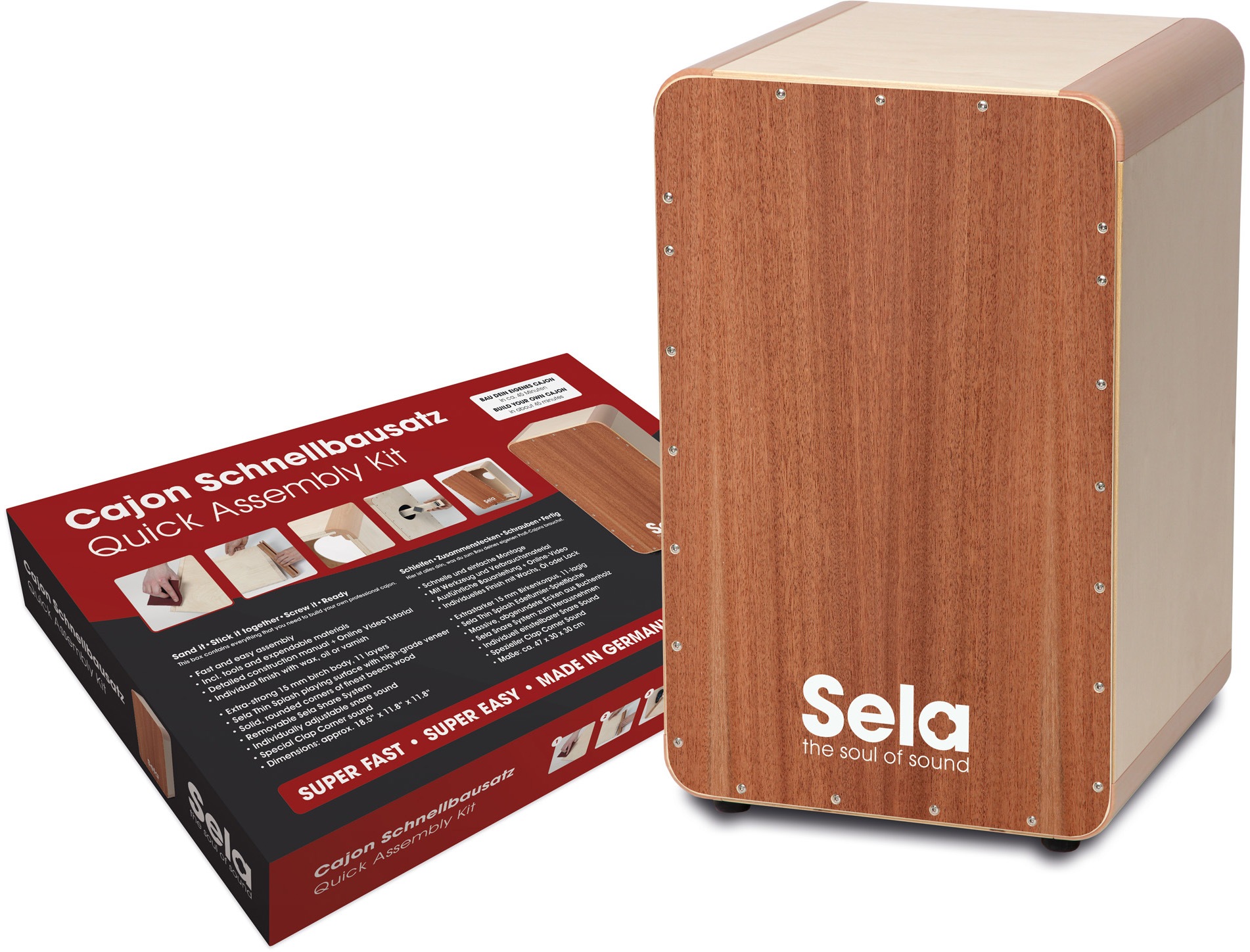 Sela Cajon »Sela Cajon Schnellbausatz«, ; Made in Germany