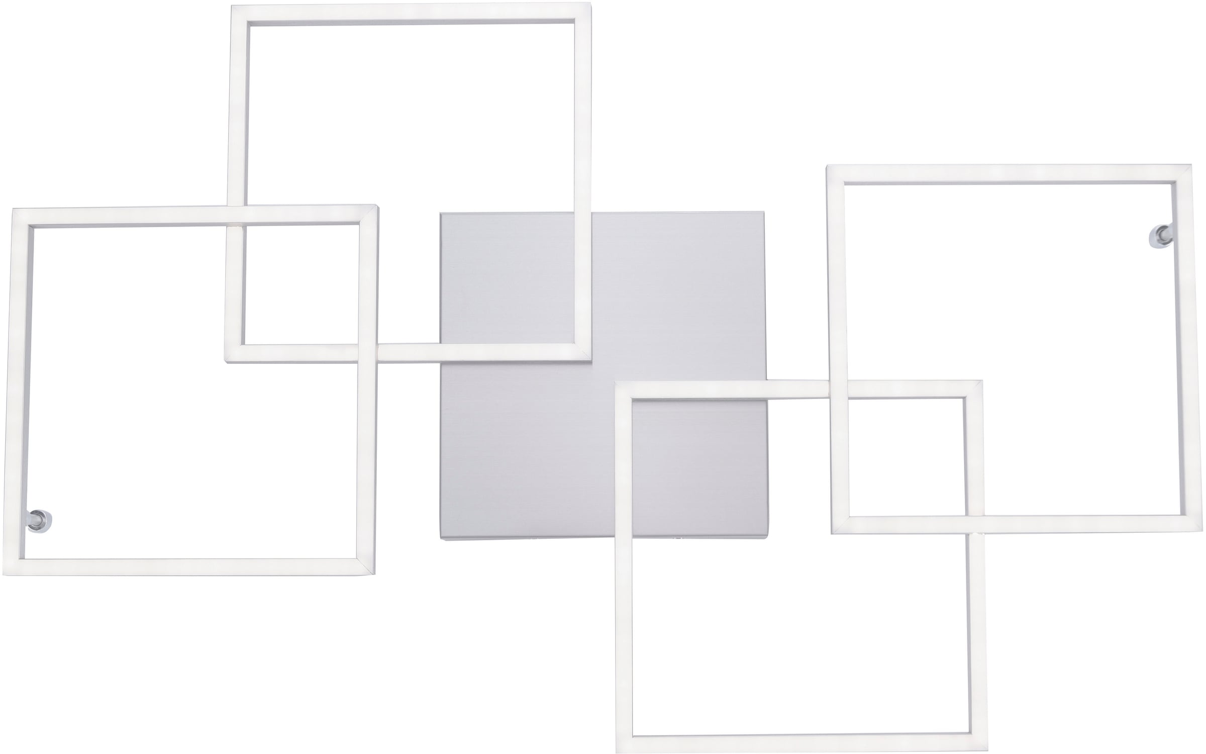 Paul Neuhaus LED Deckenleuchte »Inigo«, 4 flammig, Leuchtmittel LED-Board | LED fest integriert, Stufenlos dimmbar über vorhandenen Wandschalter