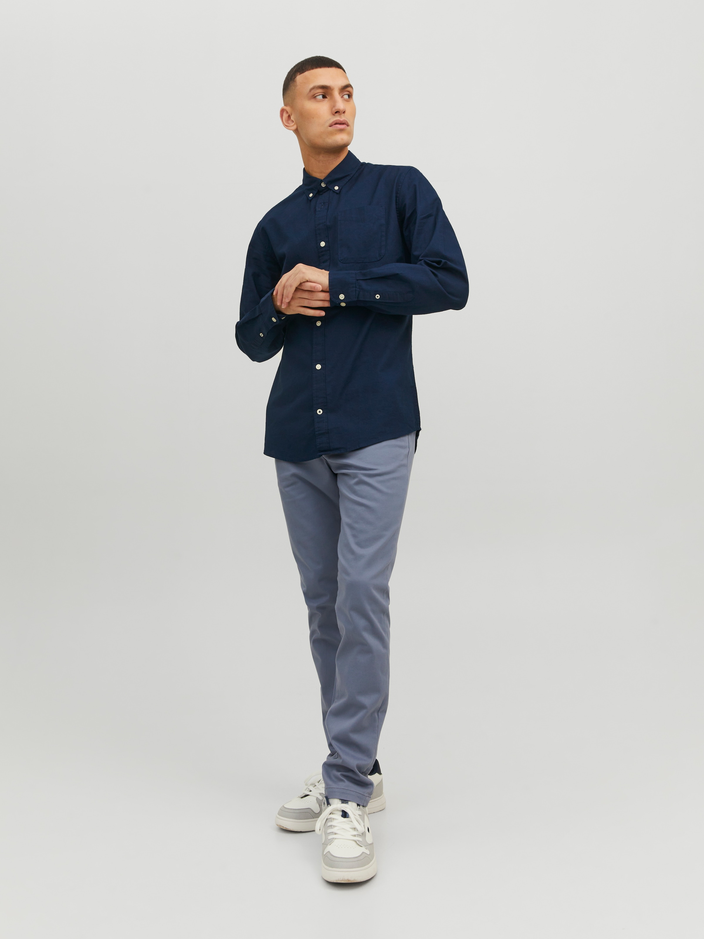 Jack & Jones Langarmhemd »OXFORD SHIRT«