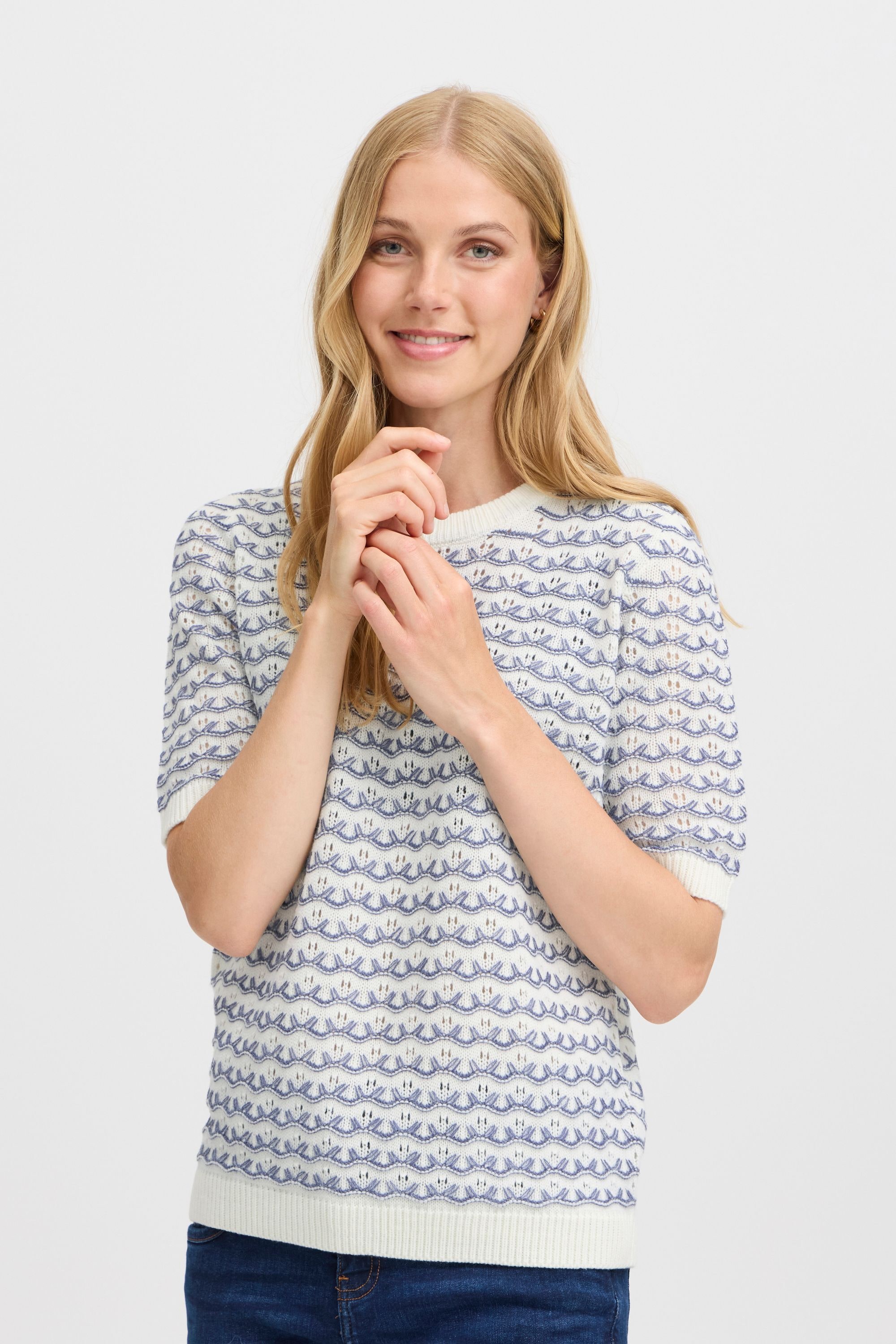 fransa Strickfleece-Pullover »Strickpullover FRLILJE PU 1«