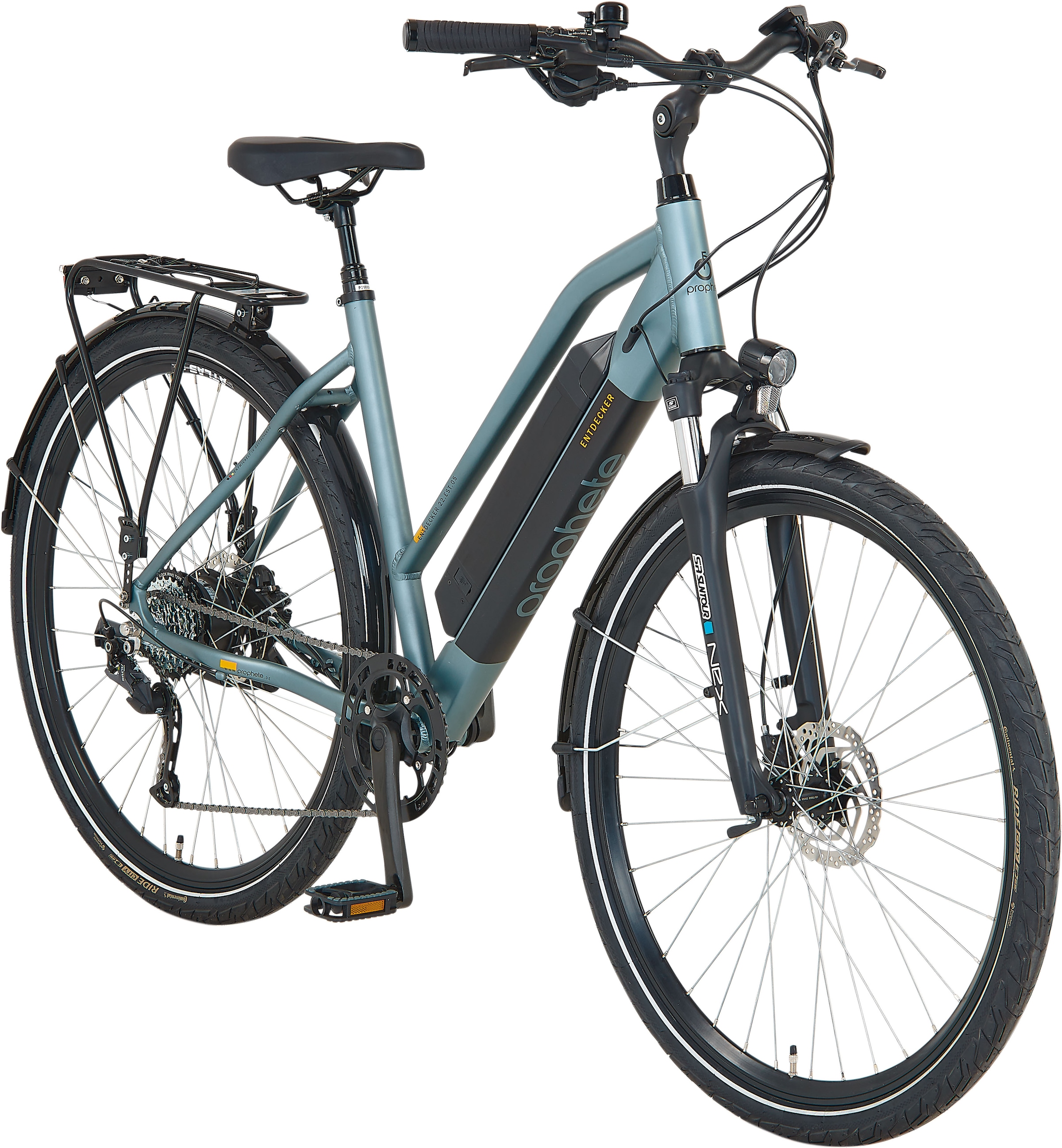 E-Bike »Entdecker 1.0«, 8 Gang, Shimano, Heckmotor 250 W, Pedelec, Elektrofahrrad für...