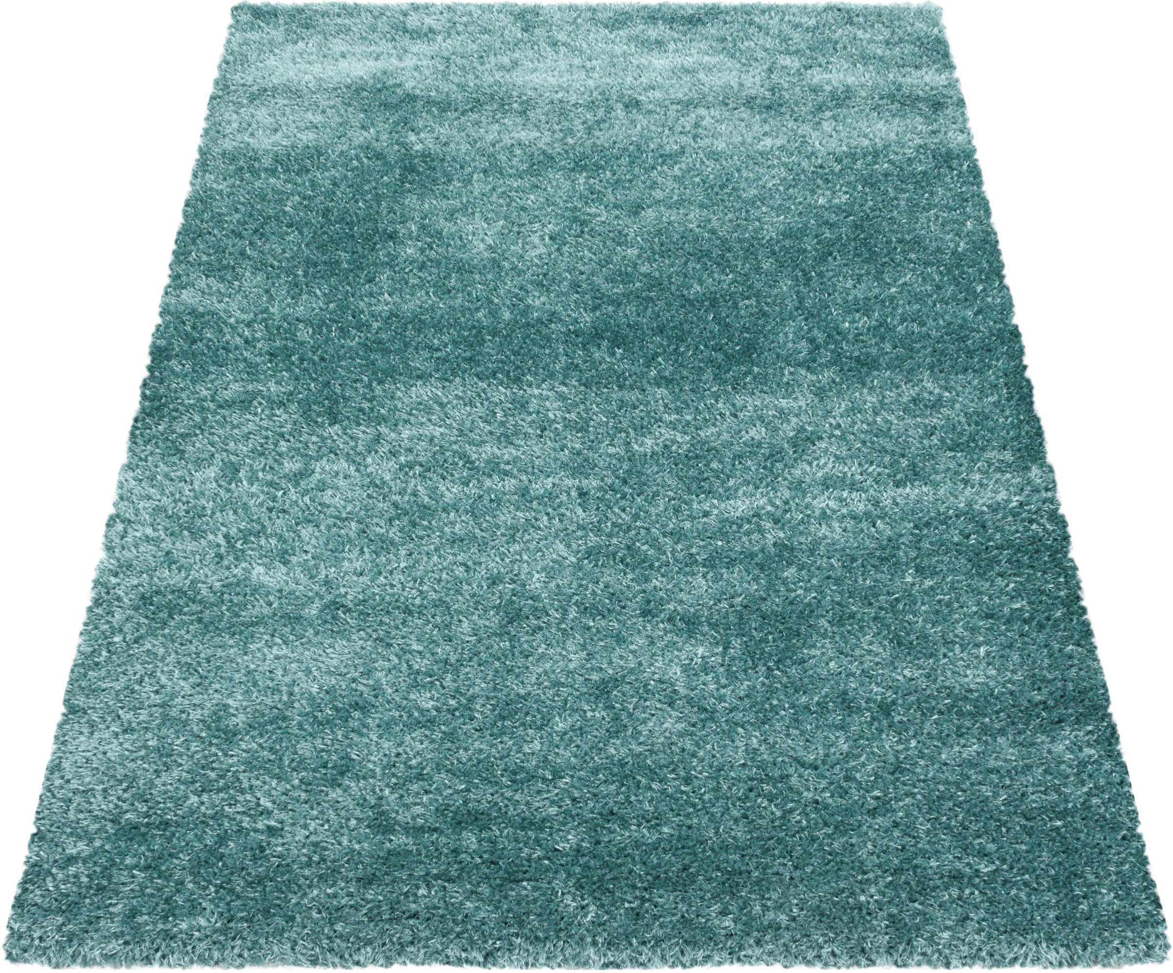 Ayyildiz Teppiche Hochflor-Teppich »BRILLIANT 4200«, rechteckig, 50 mm Höhe, Läufer, auch in rund, Langflor, Shaggy, Wohnzimmer