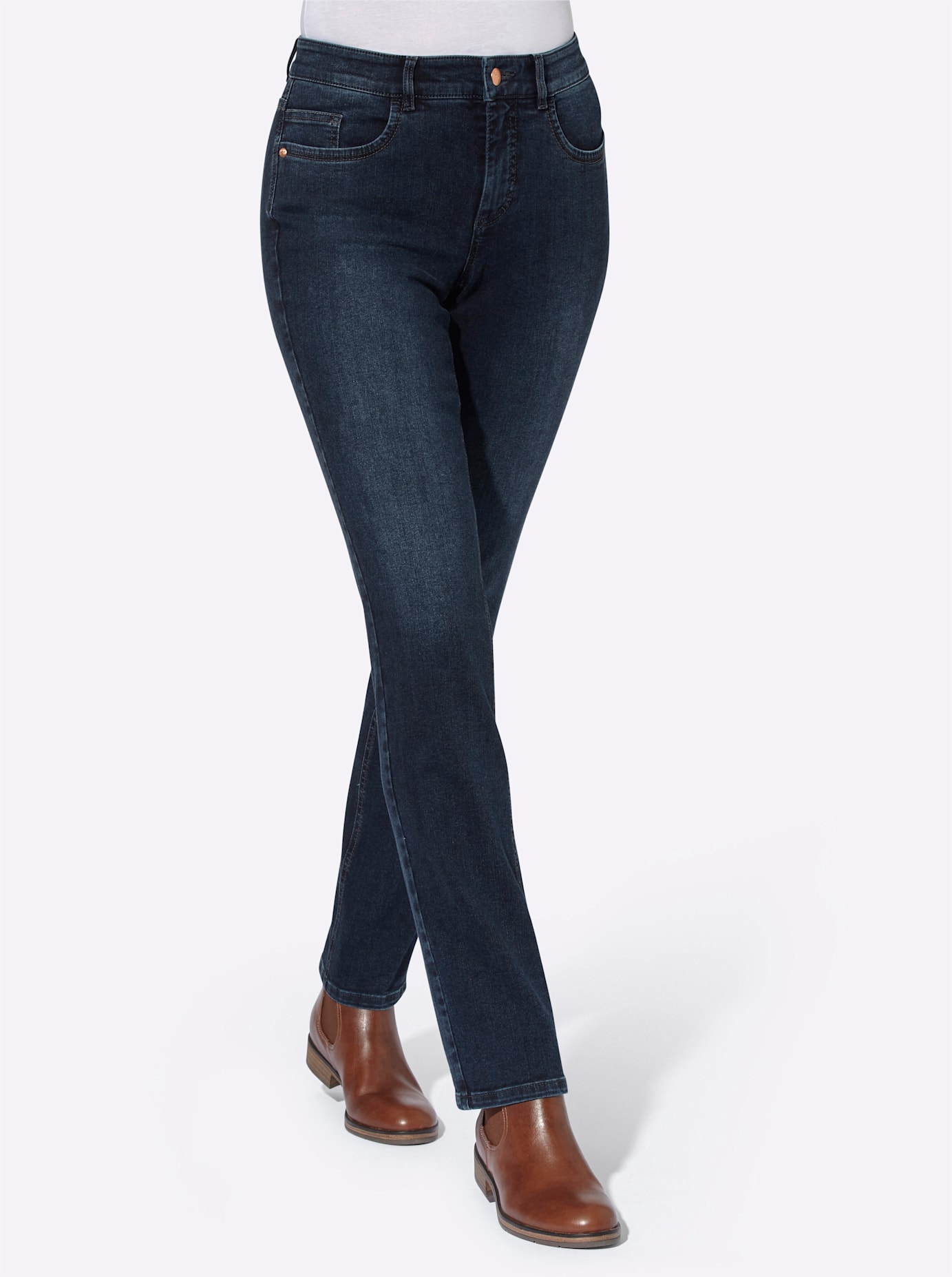 5-Pocket-Jeans, (1 tlg.)