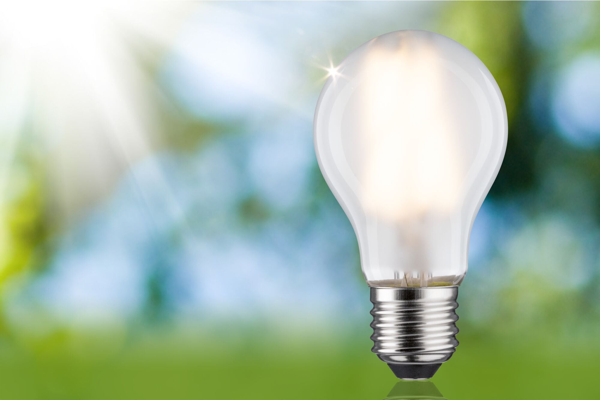 Paulmann LED-Leuchtmittel »Efficient-Line Filament 230V LED Birne E27 1 St. 525lm 2,5W 3000K Matt« E27 1 Stk. Warmweiß