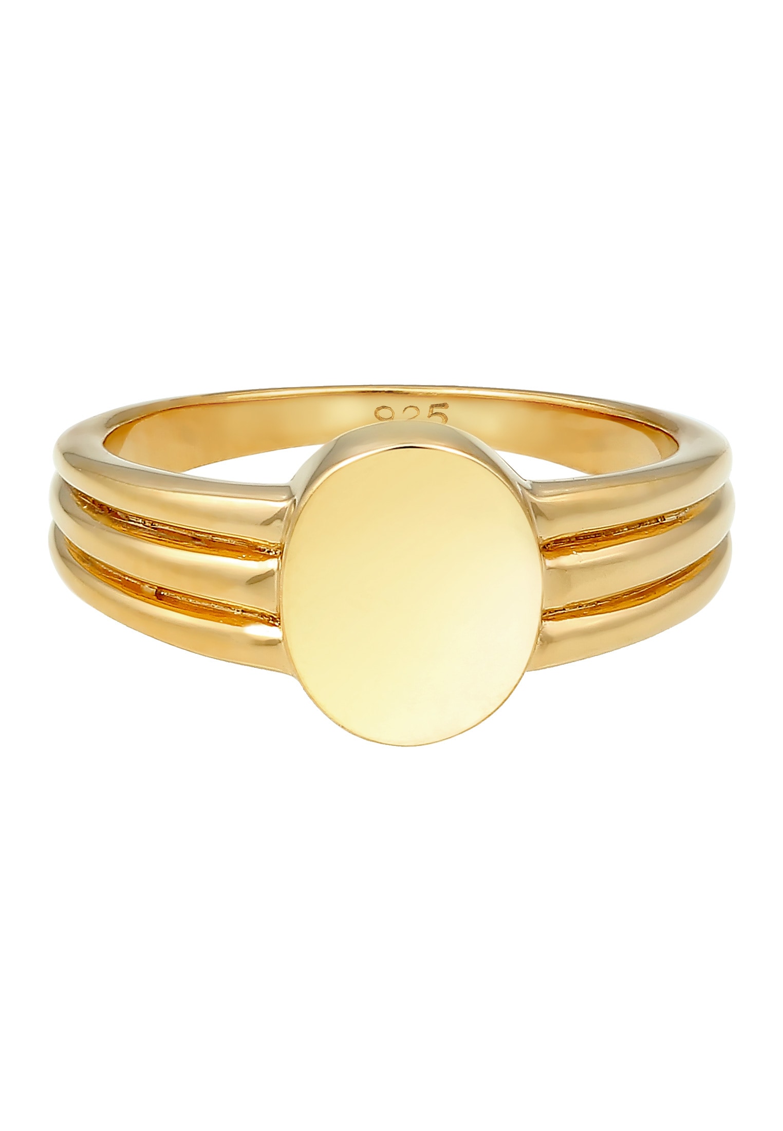 Elli Siegelring »Ring Siegelring Basic Blogger Geo 925 Sterling Silber«