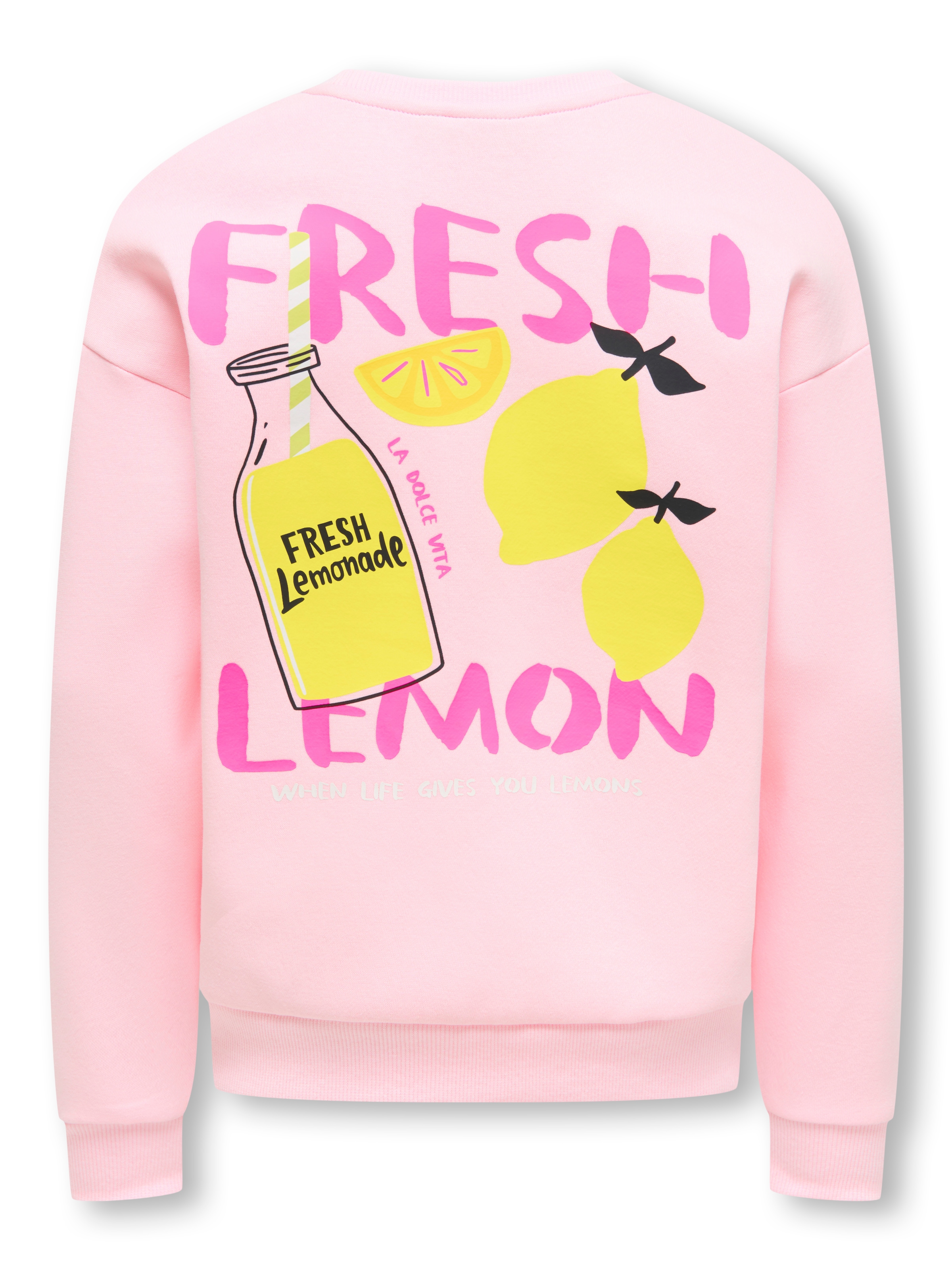 KIDS ONLY Sweatshirt »KOGCANASTA LS LOOSE PRINTED UB SWT«, 1 mit kleinem Brustdruck
