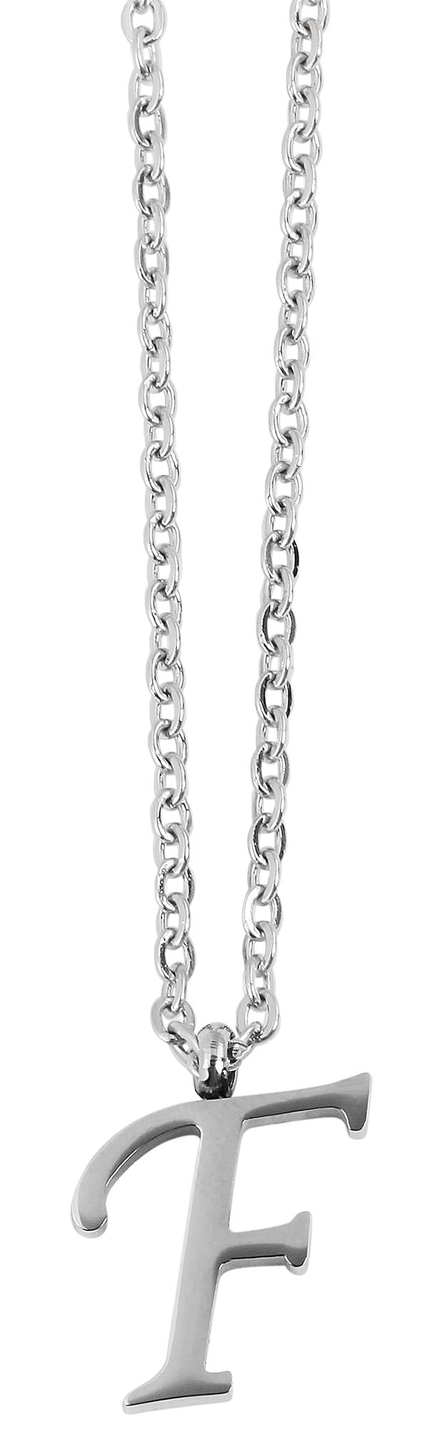 Adelia´s Kette ohne Anhänger »Unisex Halskette mit Anhänger ¿ Buchstabe S aus Edelstahl«