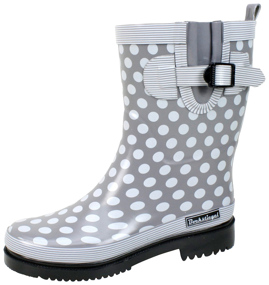 SALIHA Gummistiefel »Damen Regenstiefel Dorin-K grau/multi«