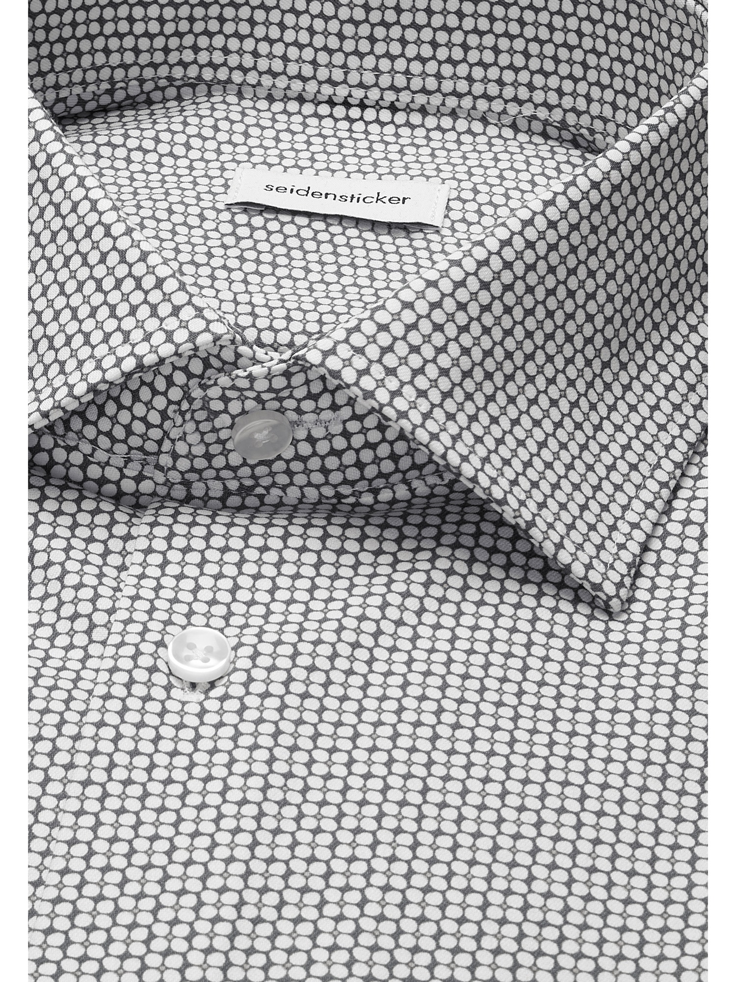 seidensticker Businesshemd »Slim« Slim 1/1 Kentkragen Druck