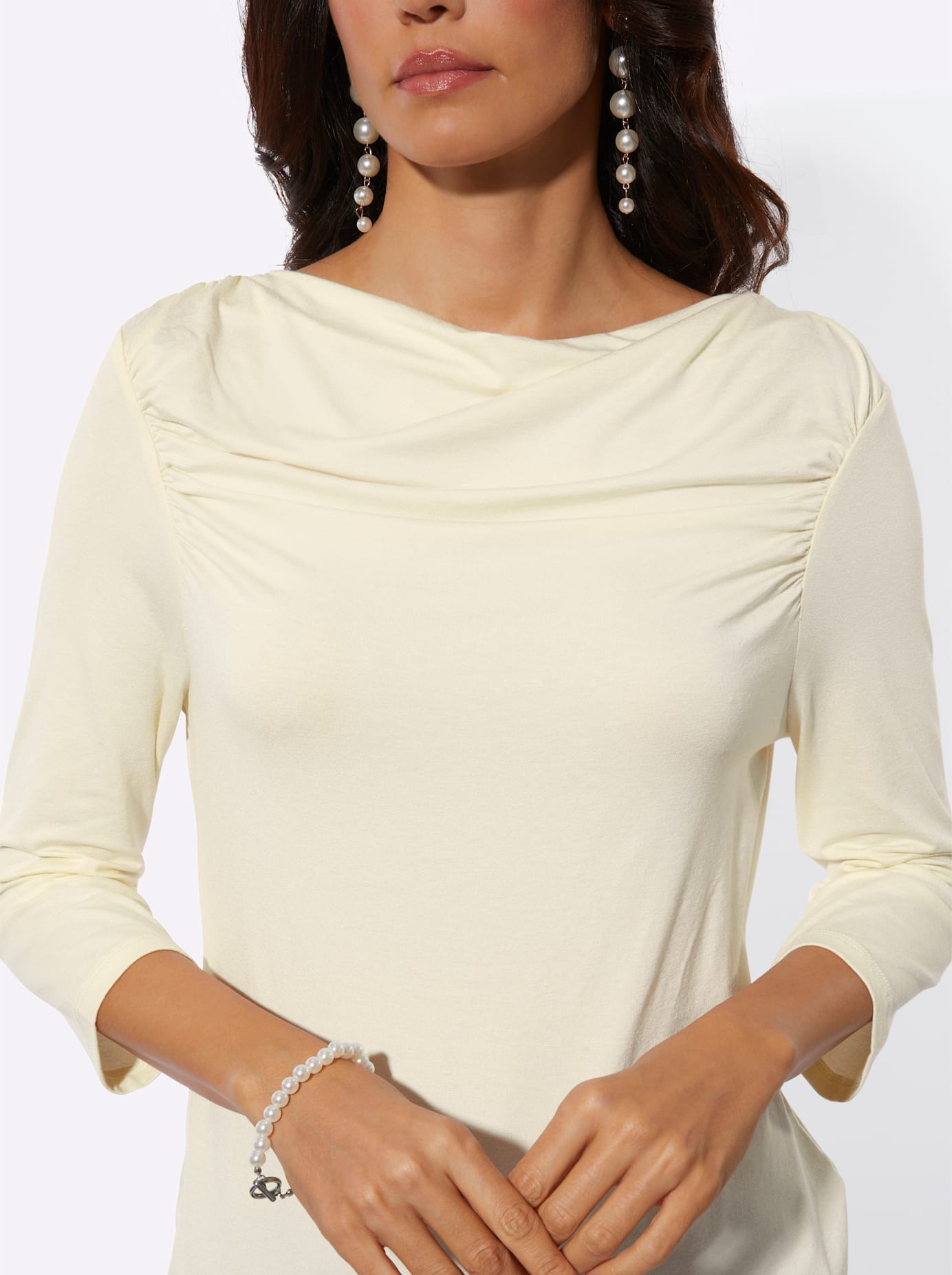 creation L 3/4-Arm-Shirt »Shirt« 1 tlg.