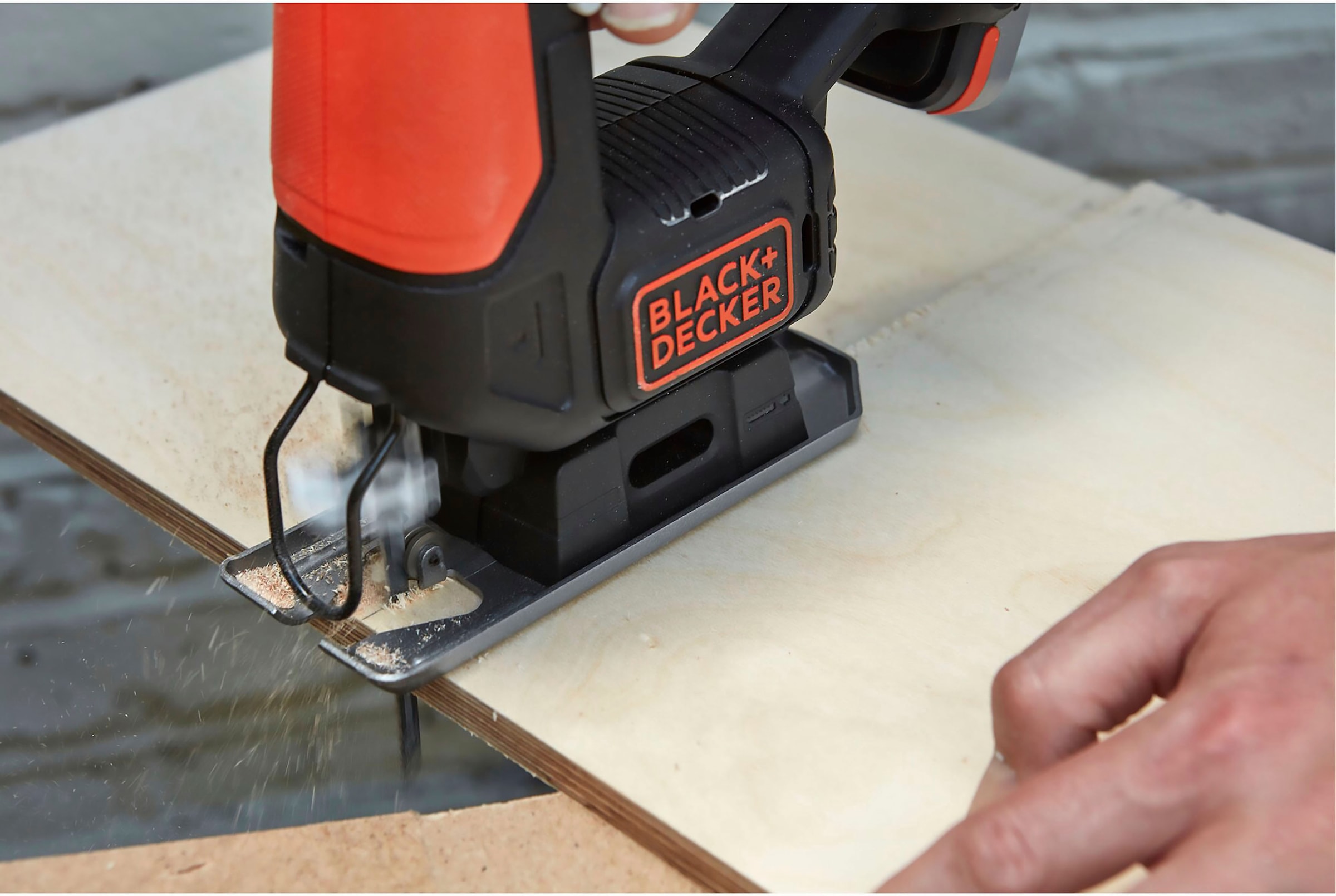 Black + Decker Akku-Stichsäge »BDCJS12N-XJ«, ohne Akku und Ladegerät
