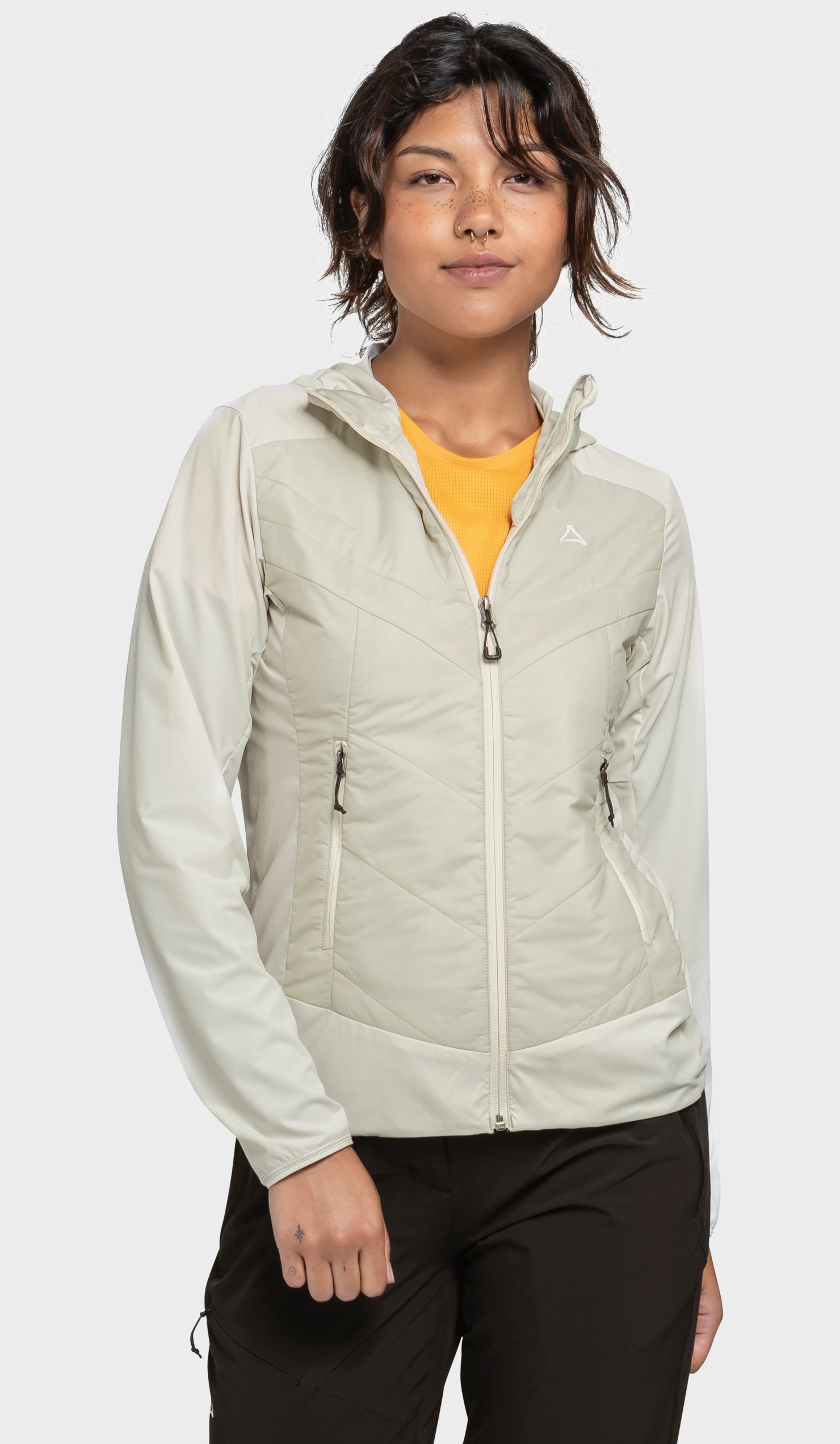 Schöffel Funktionsjacke »Hybrid Jk Style Blaueis WMS« mit Kapuze