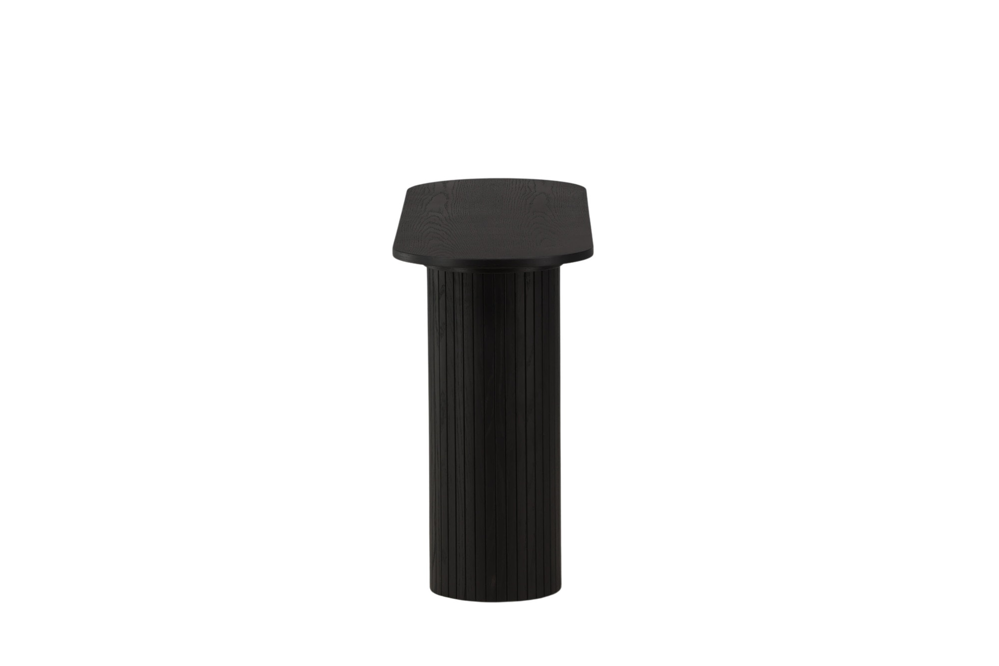 Venture Home Beistelltisch »Bianca, ovaler Konsolentisch mit Holzfurnier-Optik, 130 × 40 cm« Ablagetisch, Furnier, oval, hoch, geräumig, edel