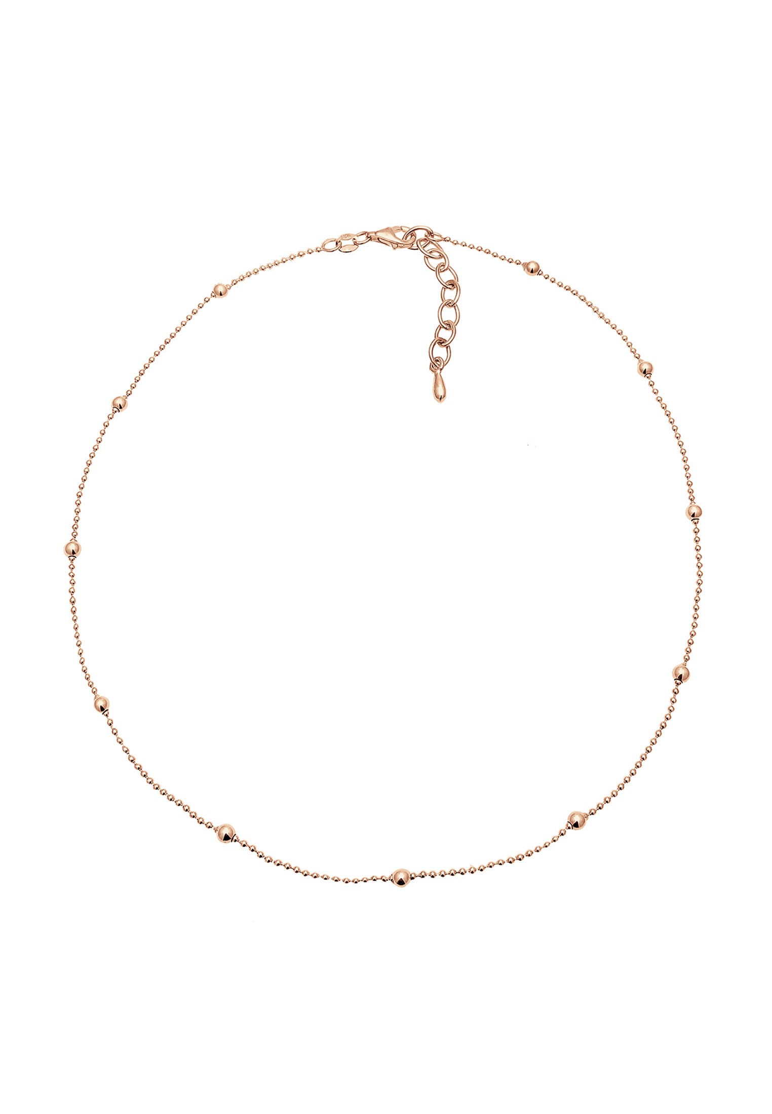 Elli Choker »Halskette Choker Kugelkette ohne Anhänger 925 Silber«