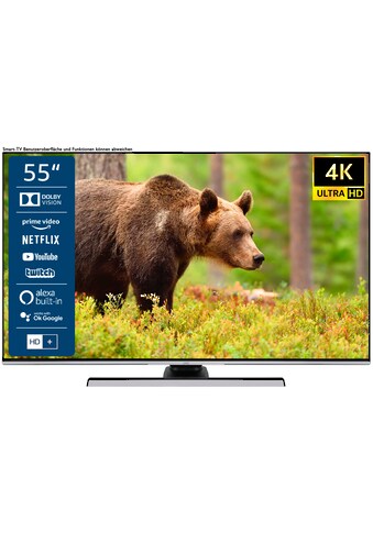 JVC LED-Fernseher »LT-55VU8155«, 139 cm/55 Zoll, 4K Ultra HD, Smart TV, HDR Dolby... kaufen