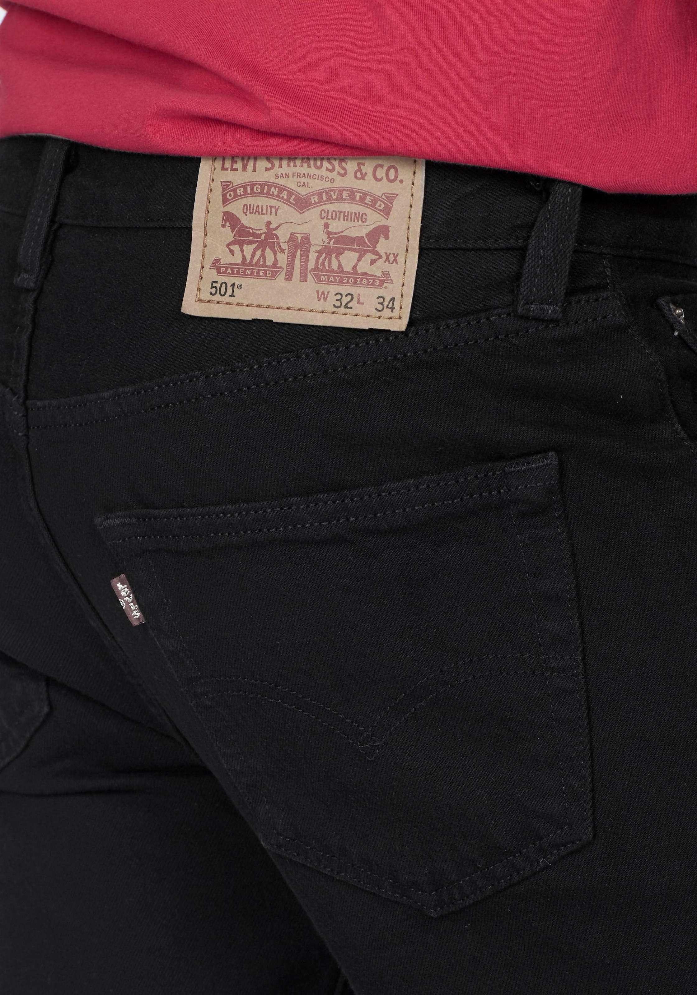 Levi's® Straight-Jeans »501 LEVI'S ORIGINAL«, mit Markenlabel