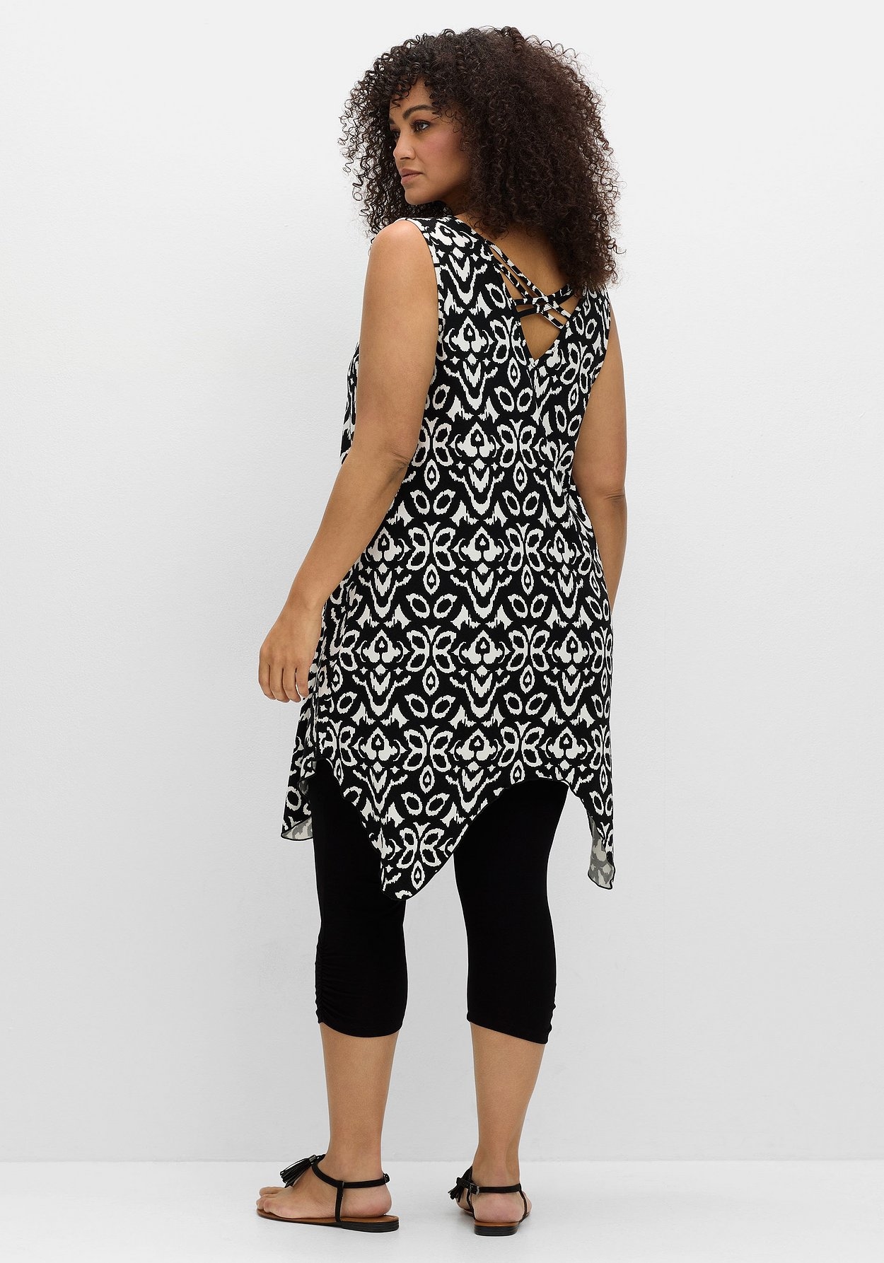 Sheego Longtop »Strandset im Set mit Leggings«