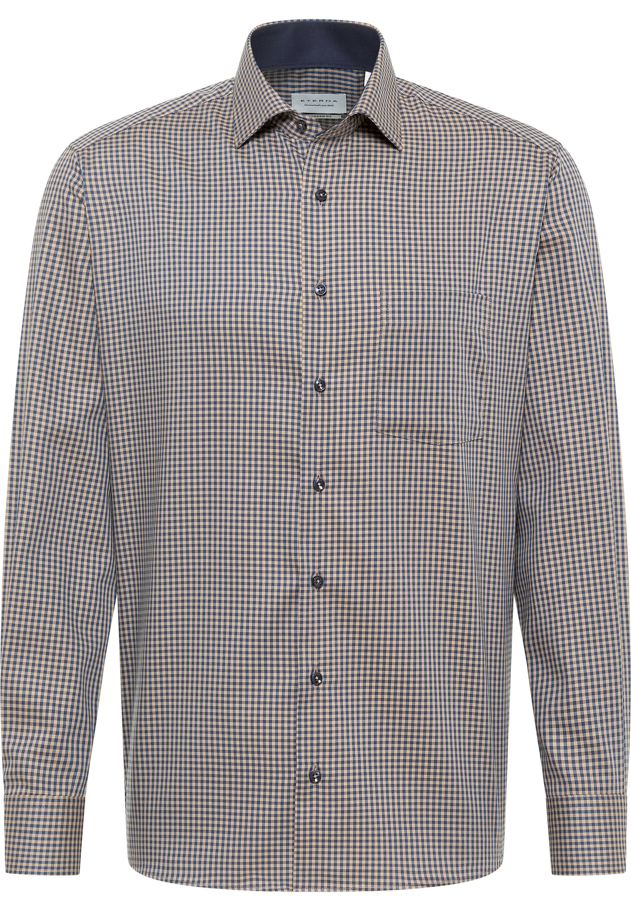 Eterna Langarmhemd »MODERN FIT«, NON IRON (bügelfrei)