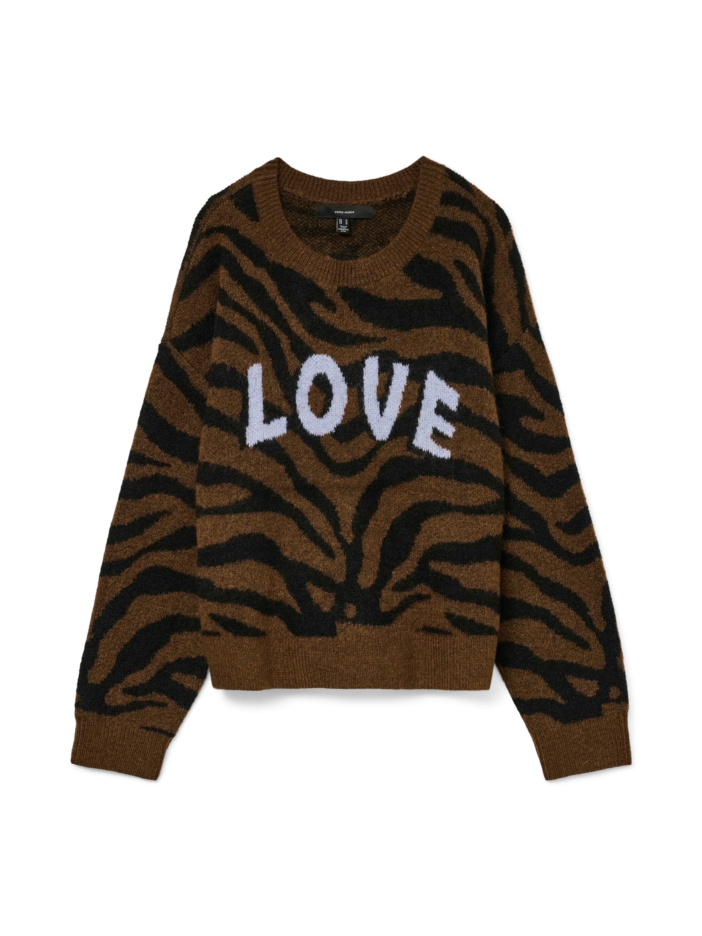 Vero Moda Strickpullover »VMNEWKAI LS O-NECK PULLOVER BOO«