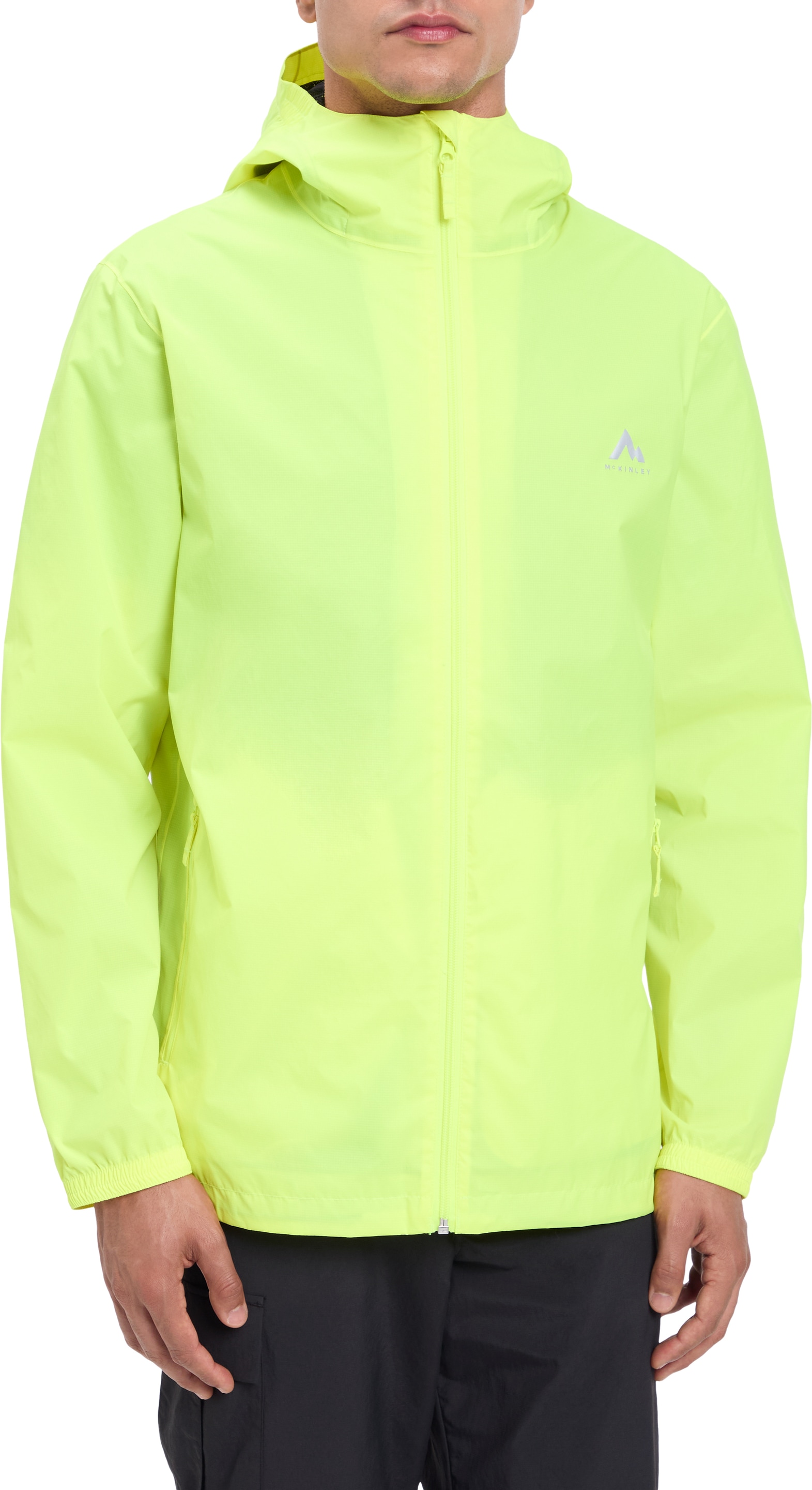 McKINLEY Regenjacke »HE.-REGENJACKE KEREOL V M« sportlicher Stil, mit AQUAMAX-Technologie, winddicht, atmungsaktiv